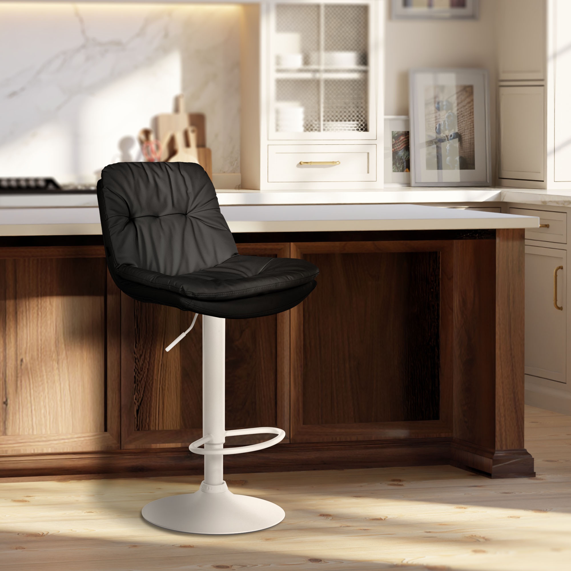 Tabouret de bar Laurel similicuir