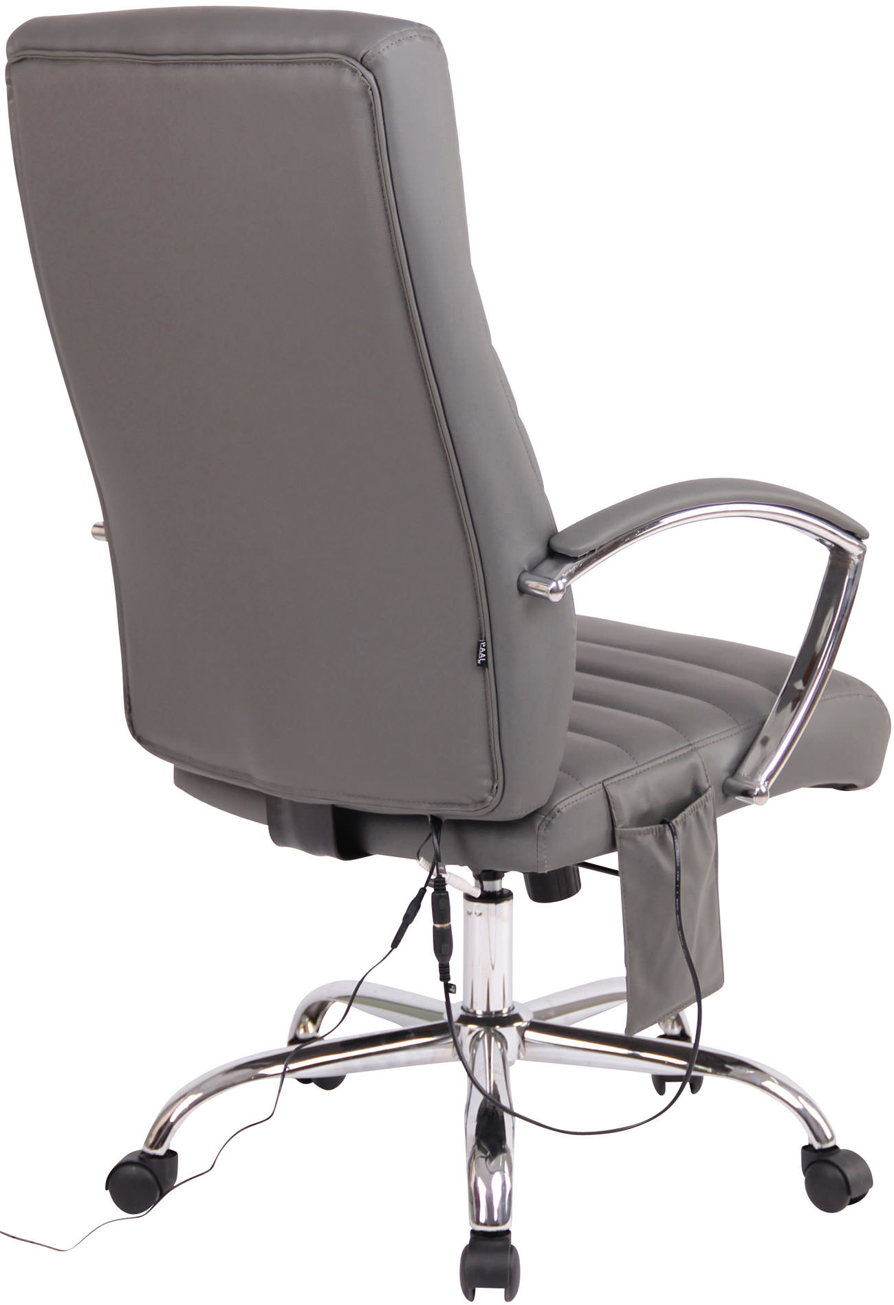 Fauteuil de bureau Valais avec fonction de massage en tissu ou en similicuir