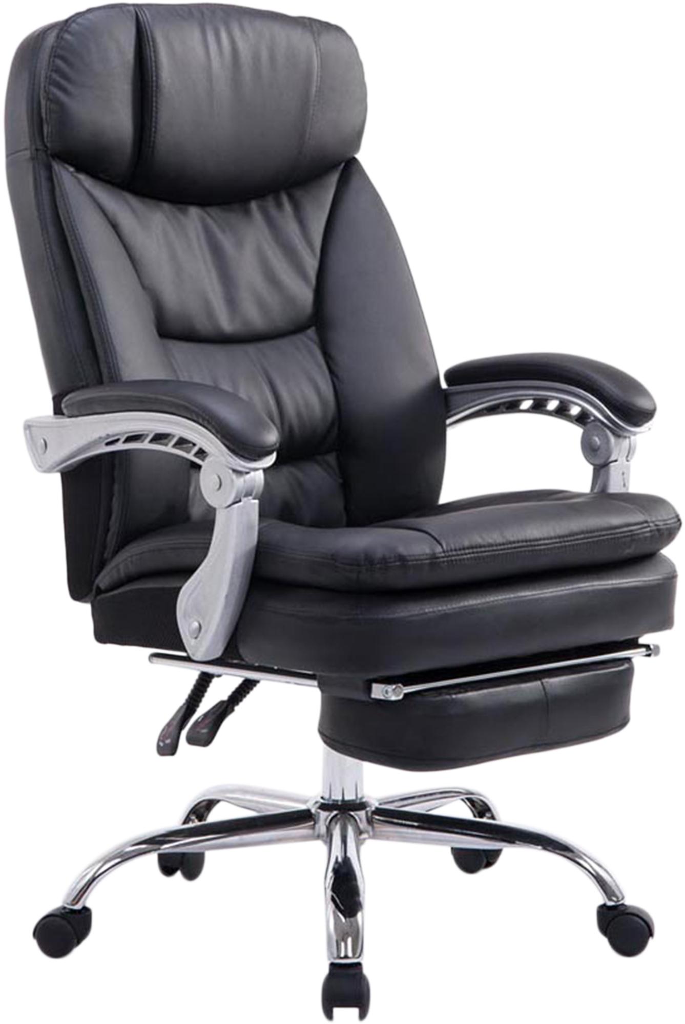 Chaise de bureau XL Troy en similicuir