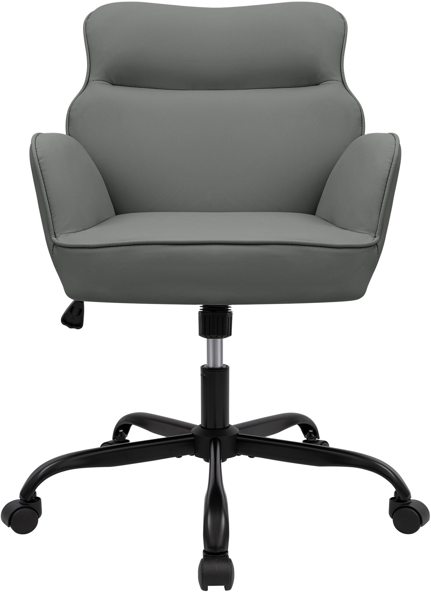 Chaise de bureau Amado aspect cuir