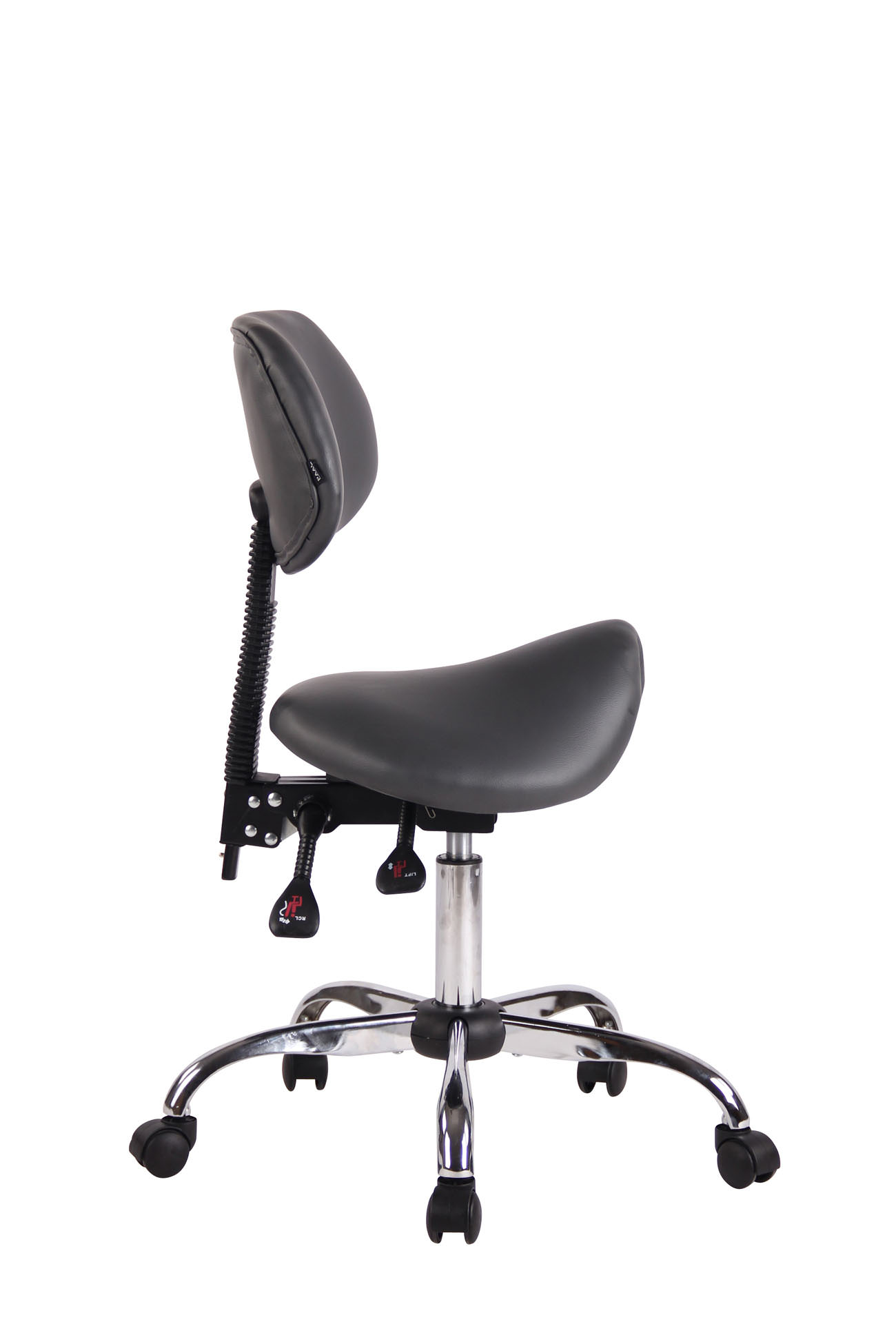 Tabouret de travail Stuttgart en similicuir