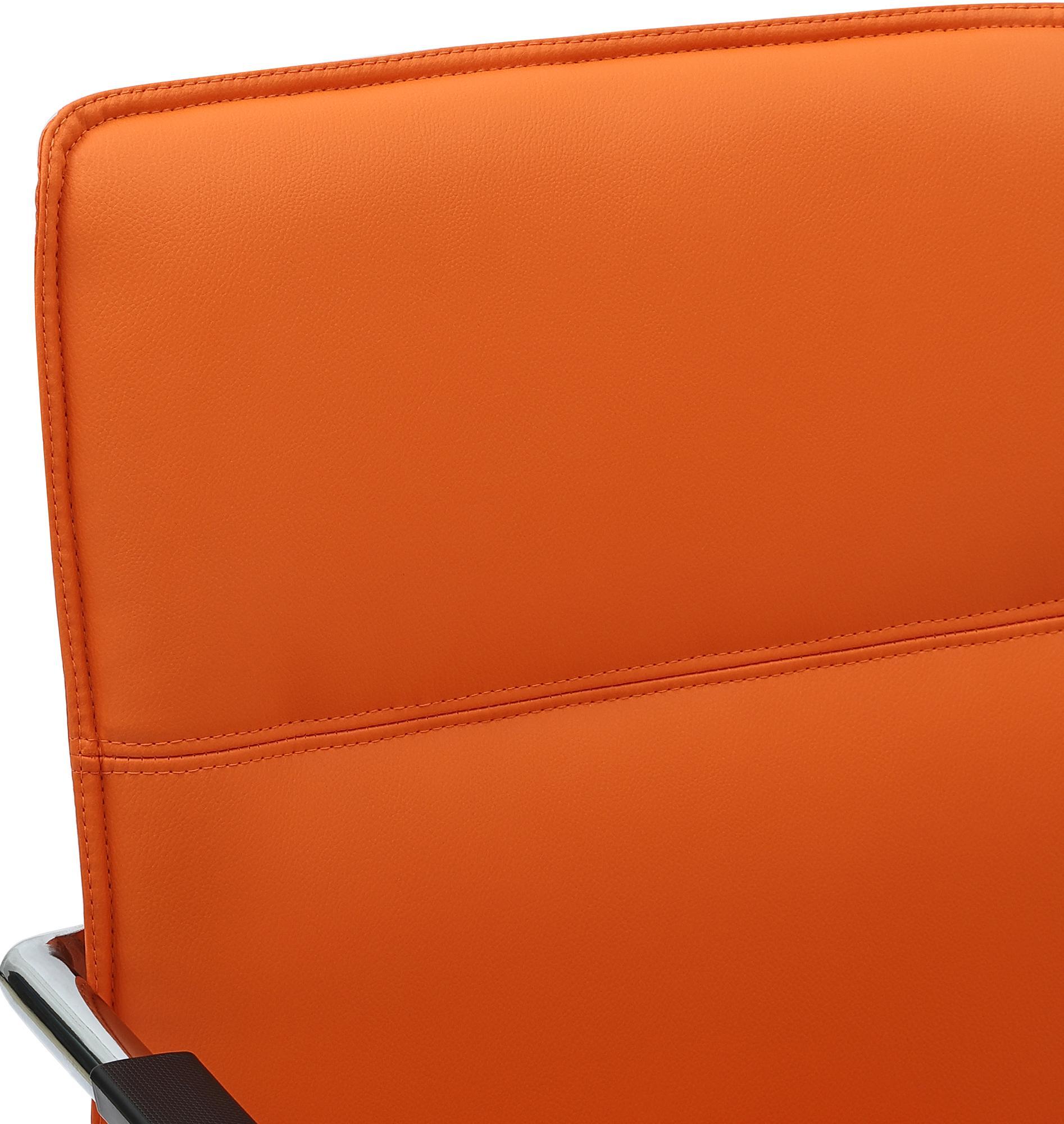 Lot de 2 chaises cantilever Seattle en similicuir
