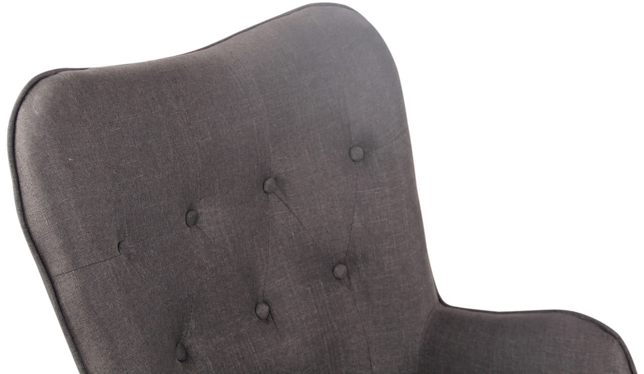 Chaise lounge Ashford en Tissu