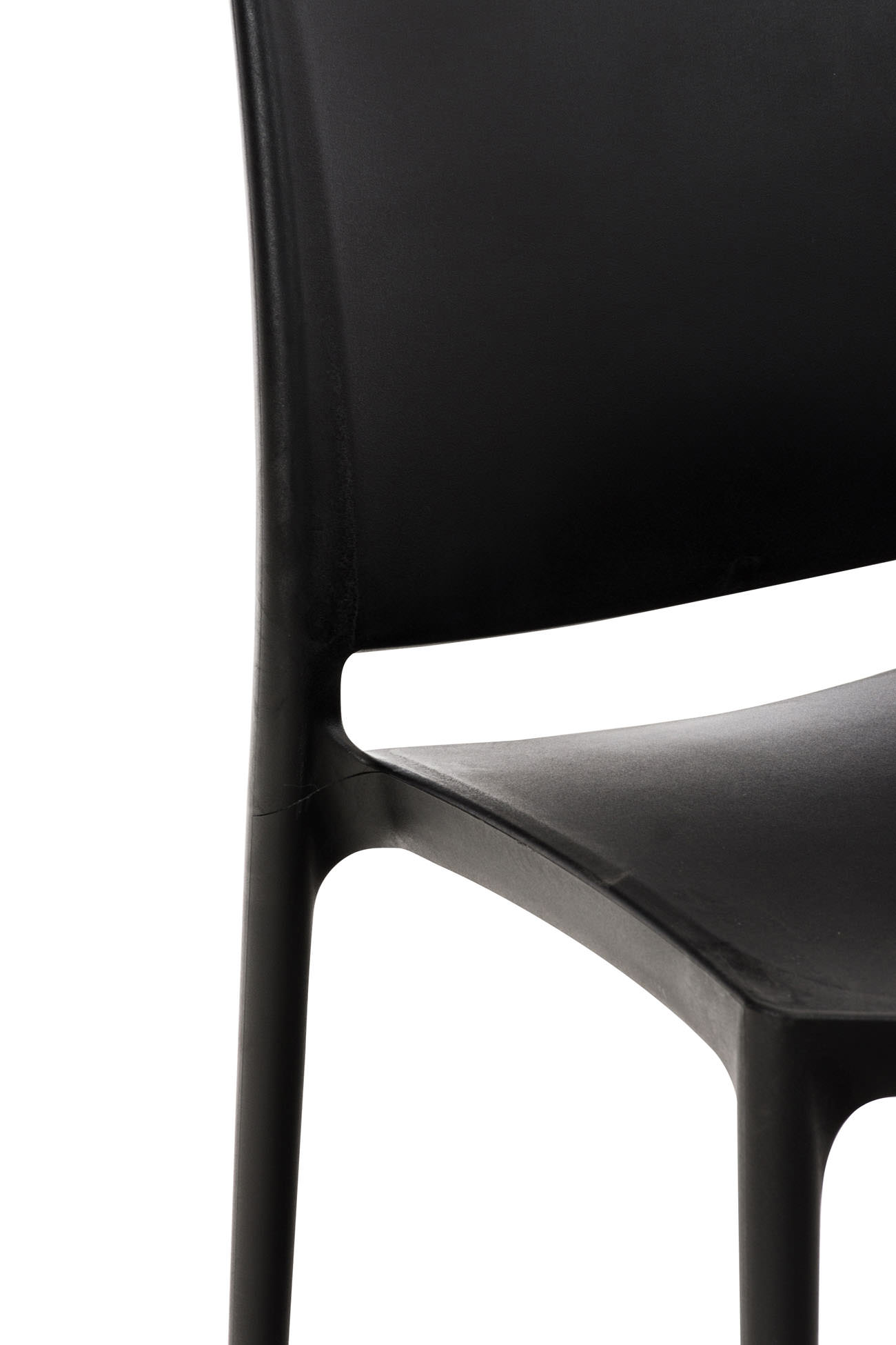 Chaise de jardin empilable Maya en plastique