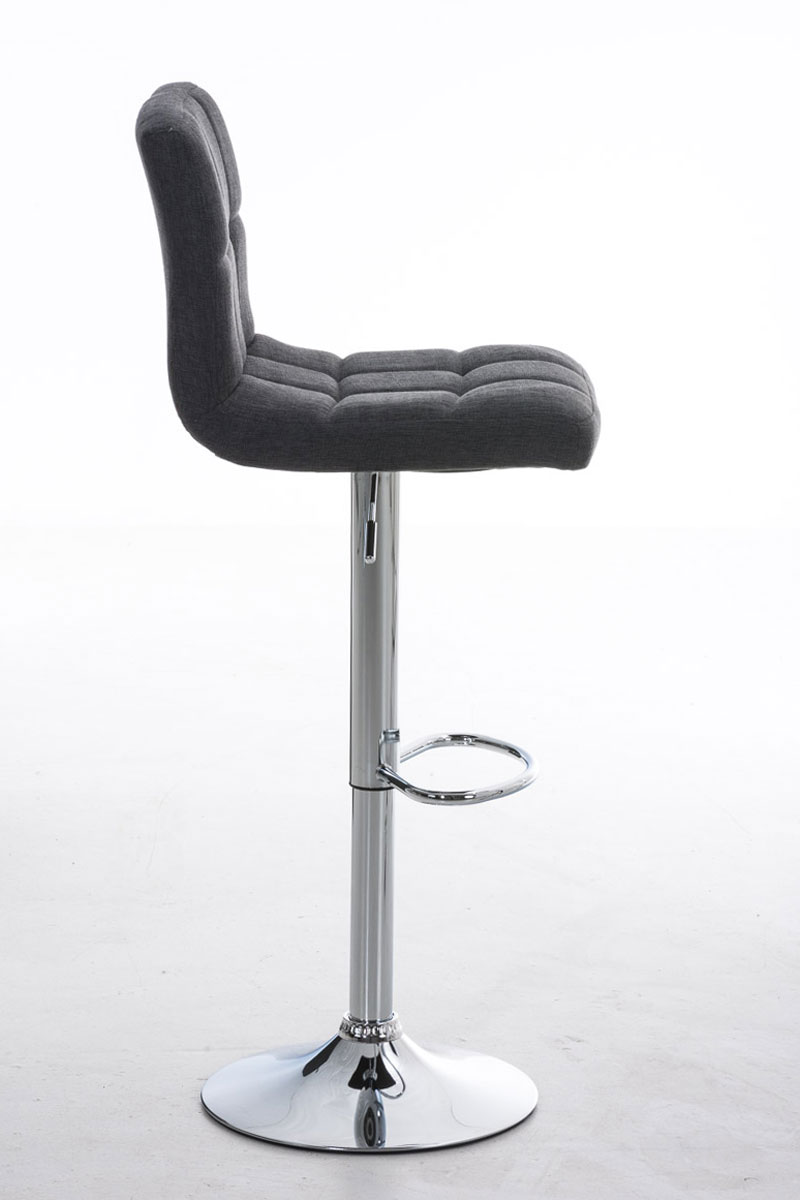 Tabouret de bar Peru revêtement tissu