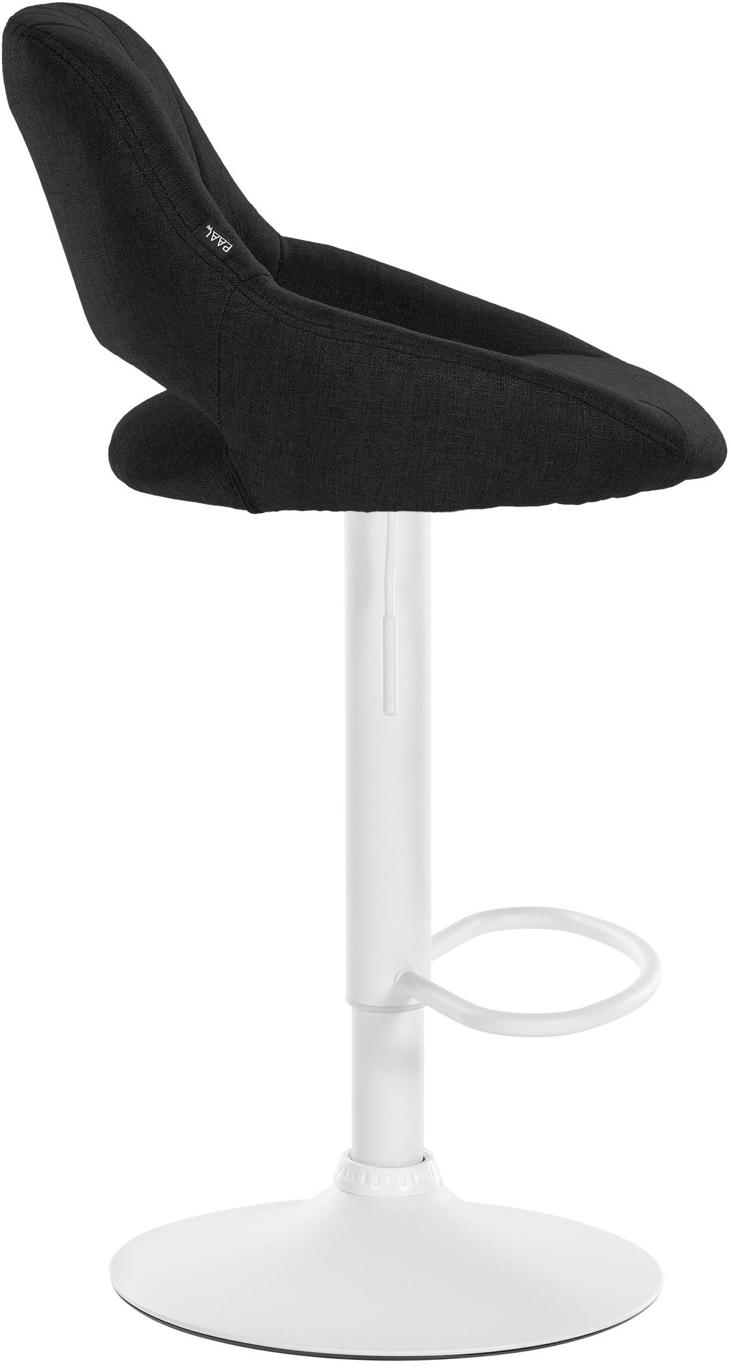 Lot de 2 tabourets de bar Milet en tissu