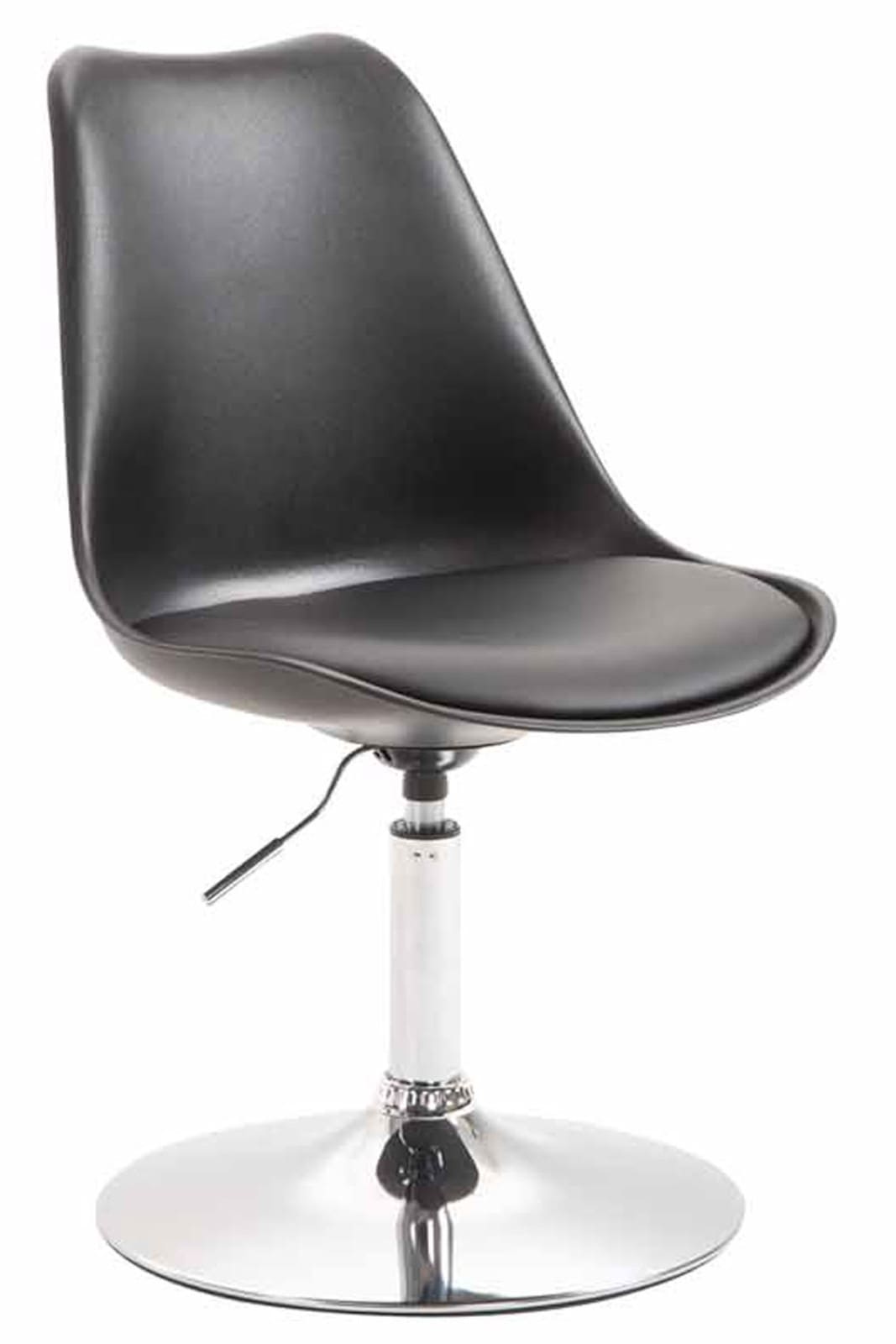 Lot de 4 Chaises de salle à manger Maverick en Plastique avec pied métal