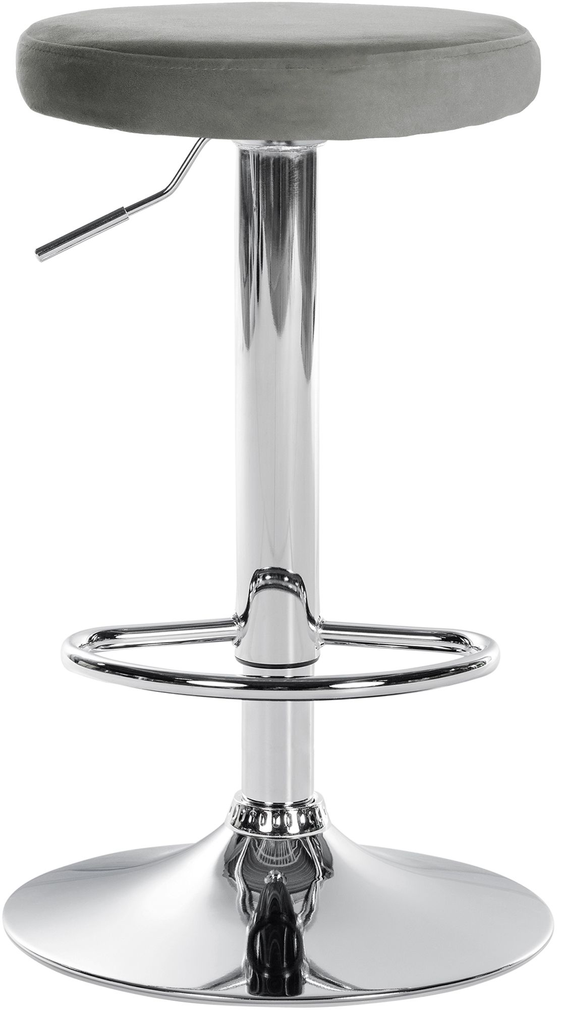 Lot de 2 tabourets de bar Ponte velours