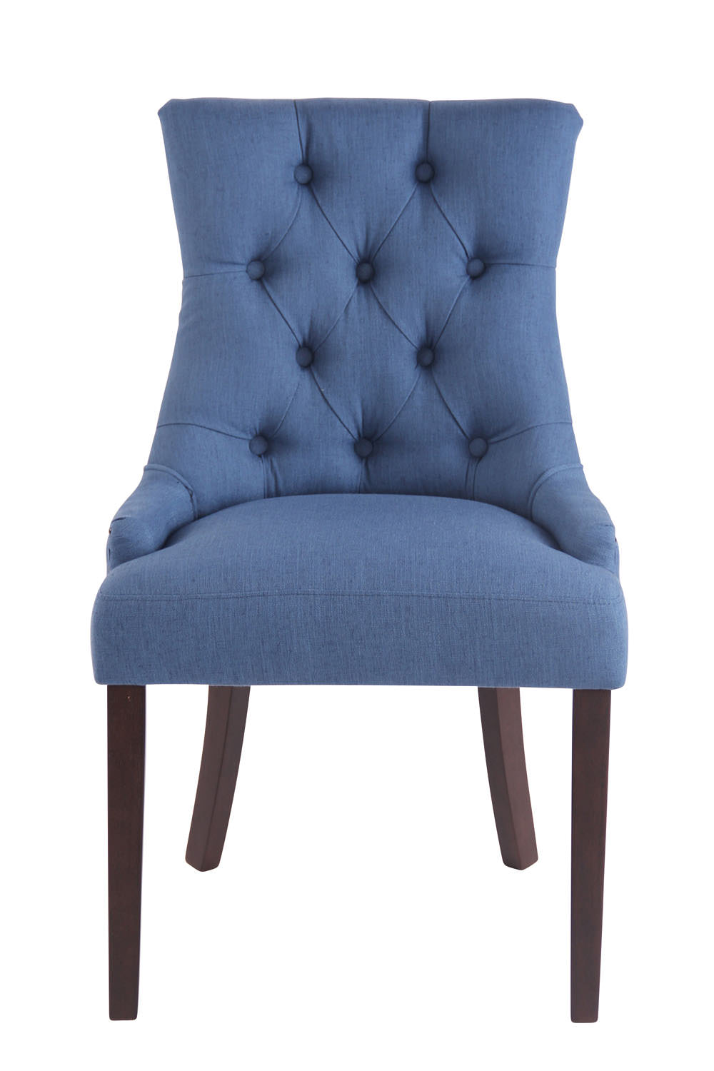 Lot de 2 chaises de salle à manger Aberdeen en tissu