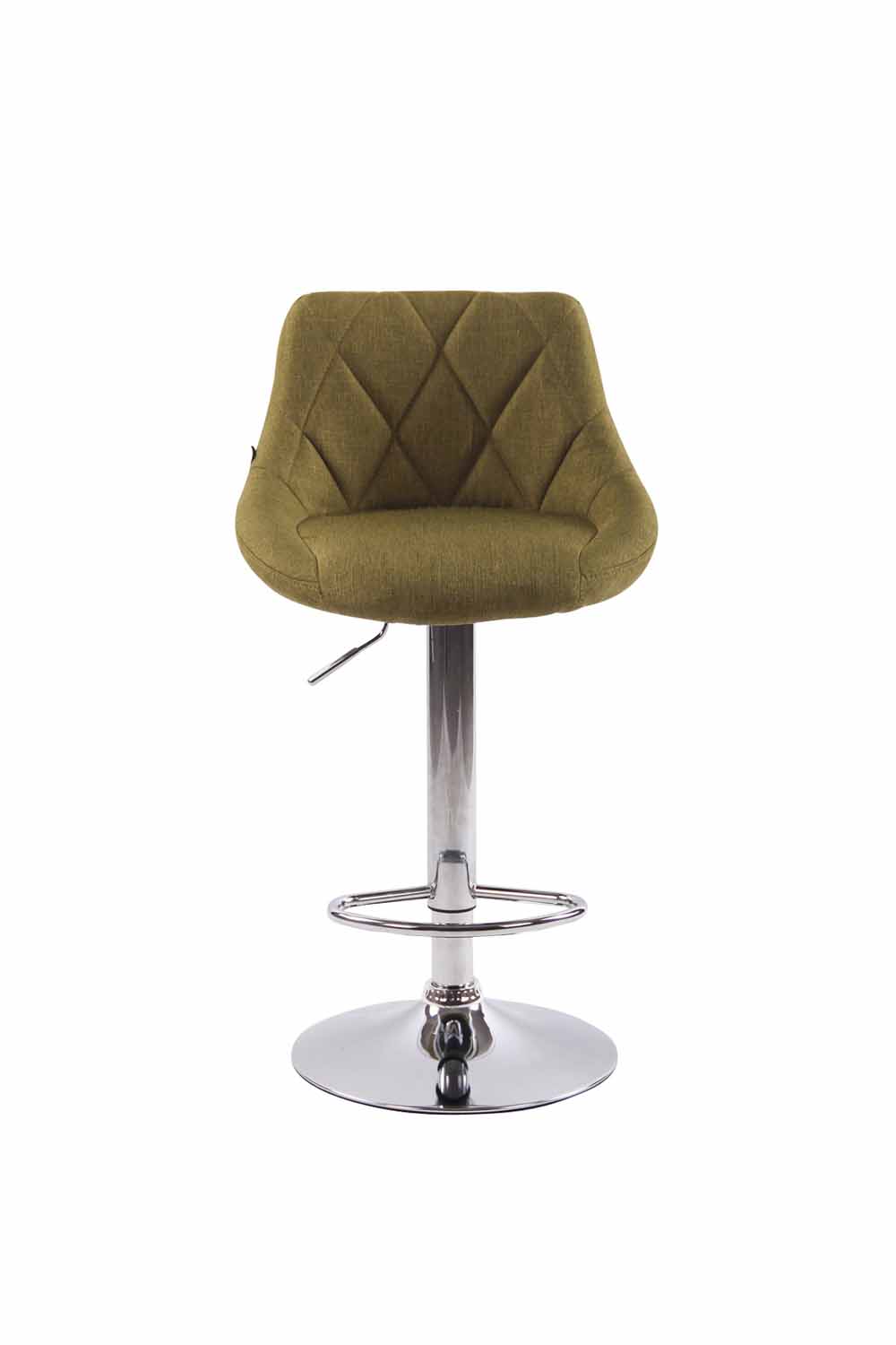 Lot de 2 tabourets de bar Lazio tissu