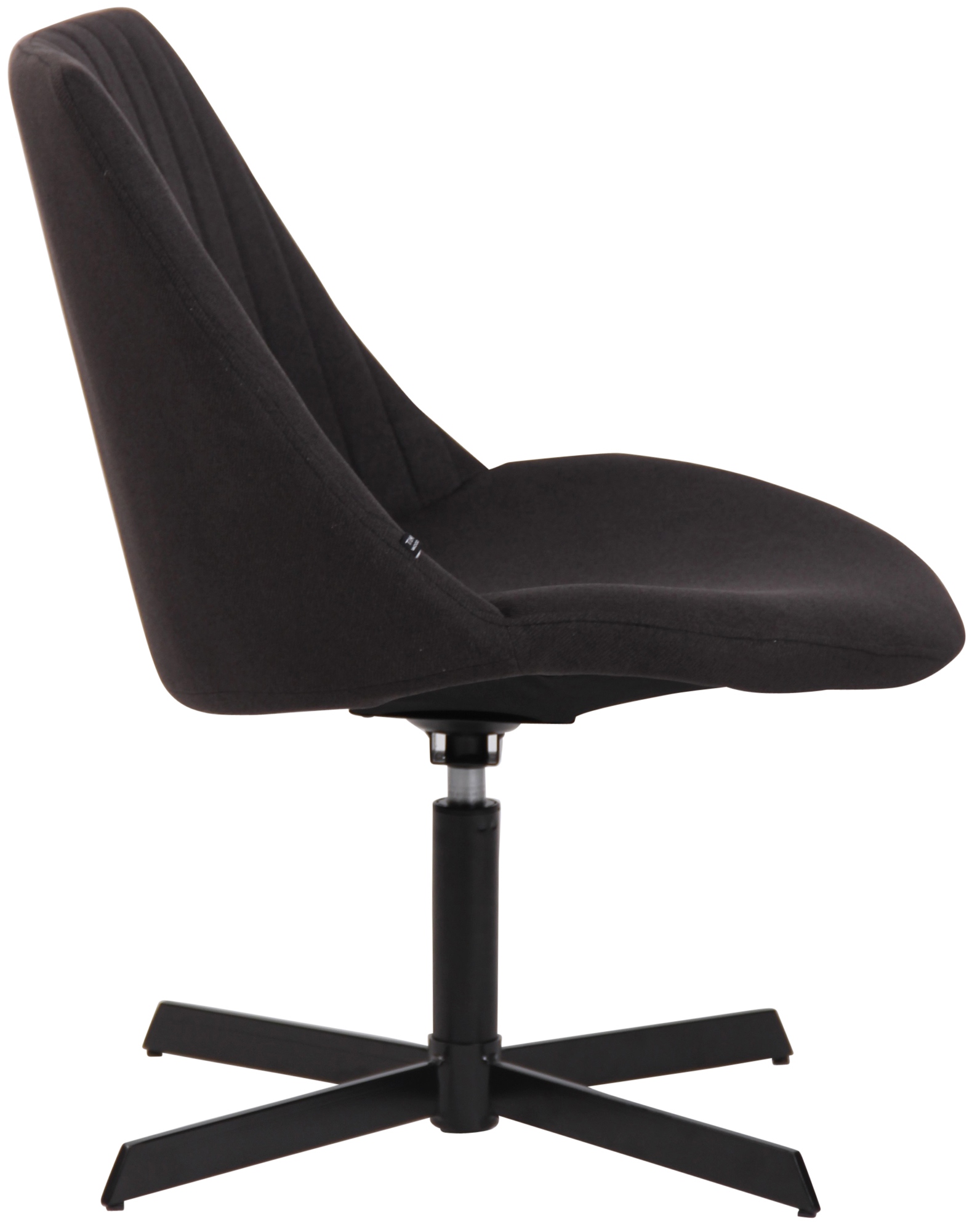 Chaise lounge Granby en Tissu avec Pied en métal