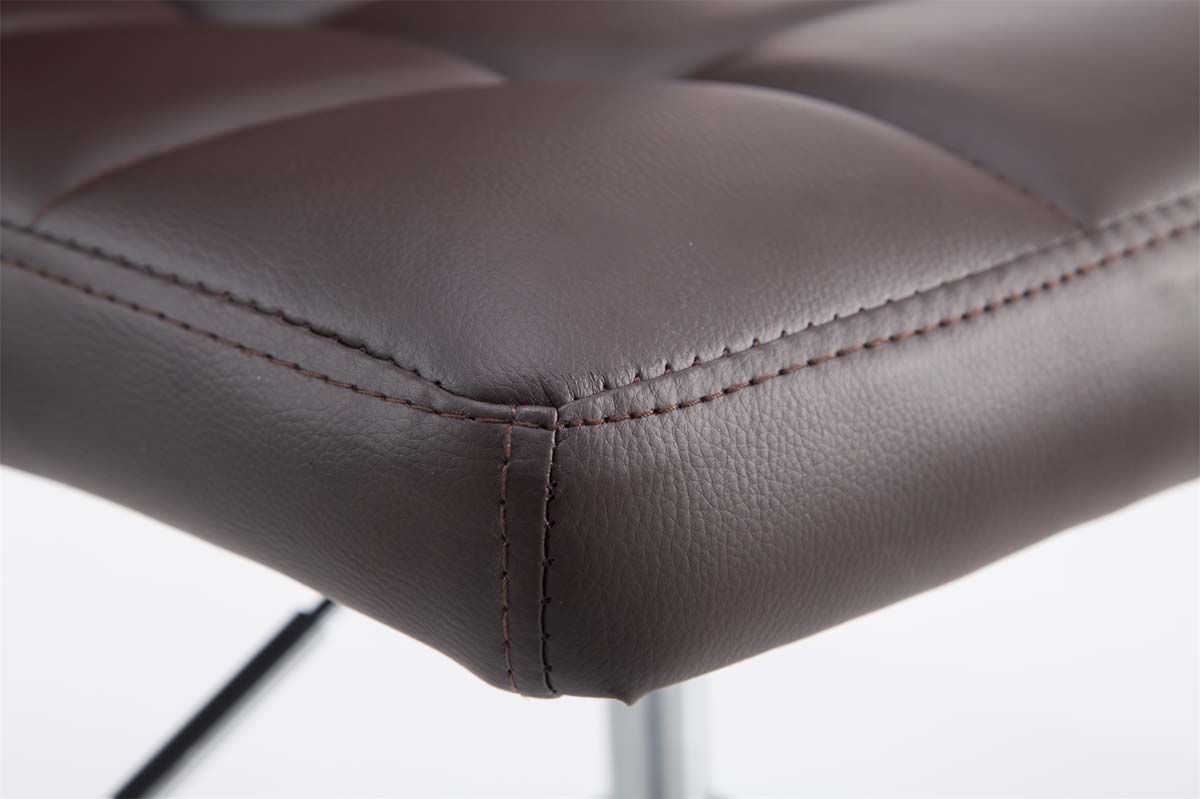 Lot de 2 chaises lounge Palma V2 en similicuir ajustable et pivotant