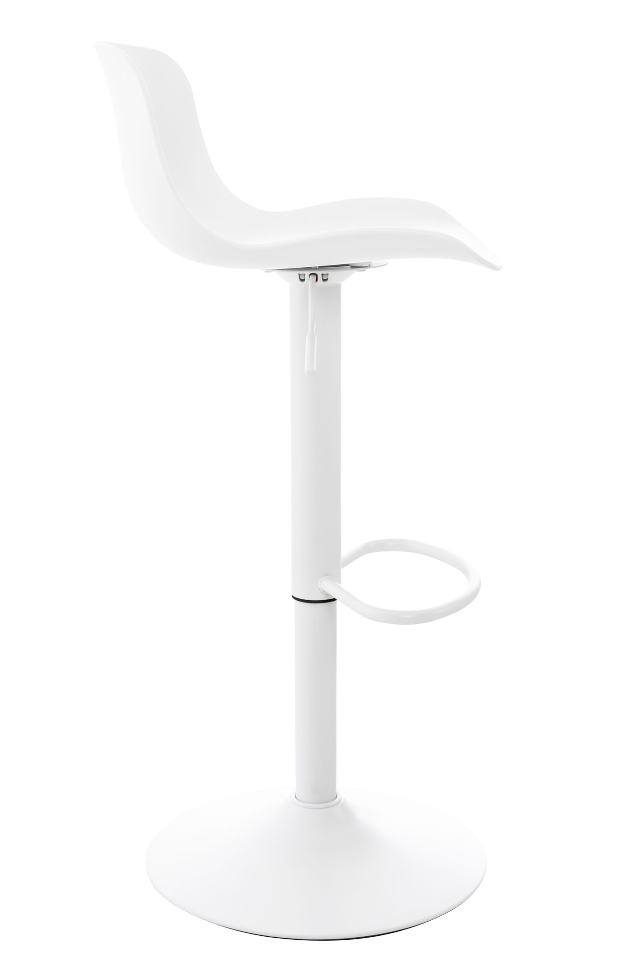 Lot de 2 tabourets de bar Almada en Plastique