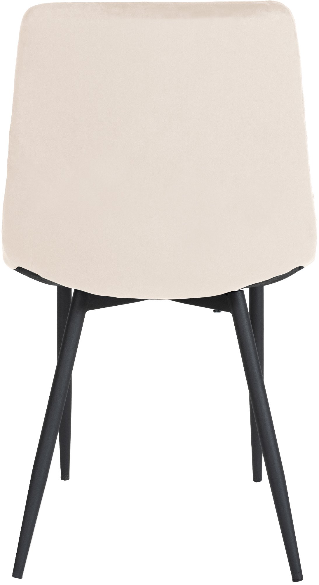 Chaise de salle à manger Telde velours