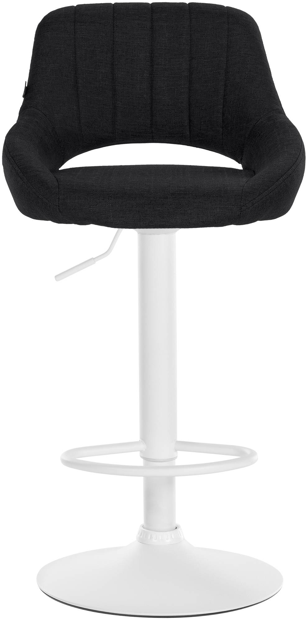 Lot de 2 tabourets de bar Milet en tissu