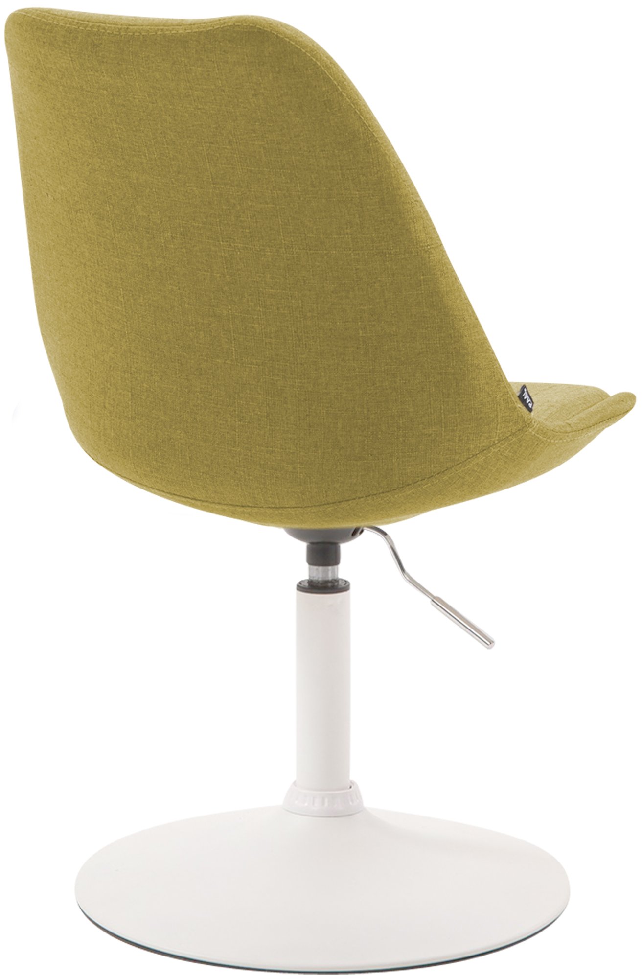 Chaise de salle à manger Maverick tissu avec pied trompette