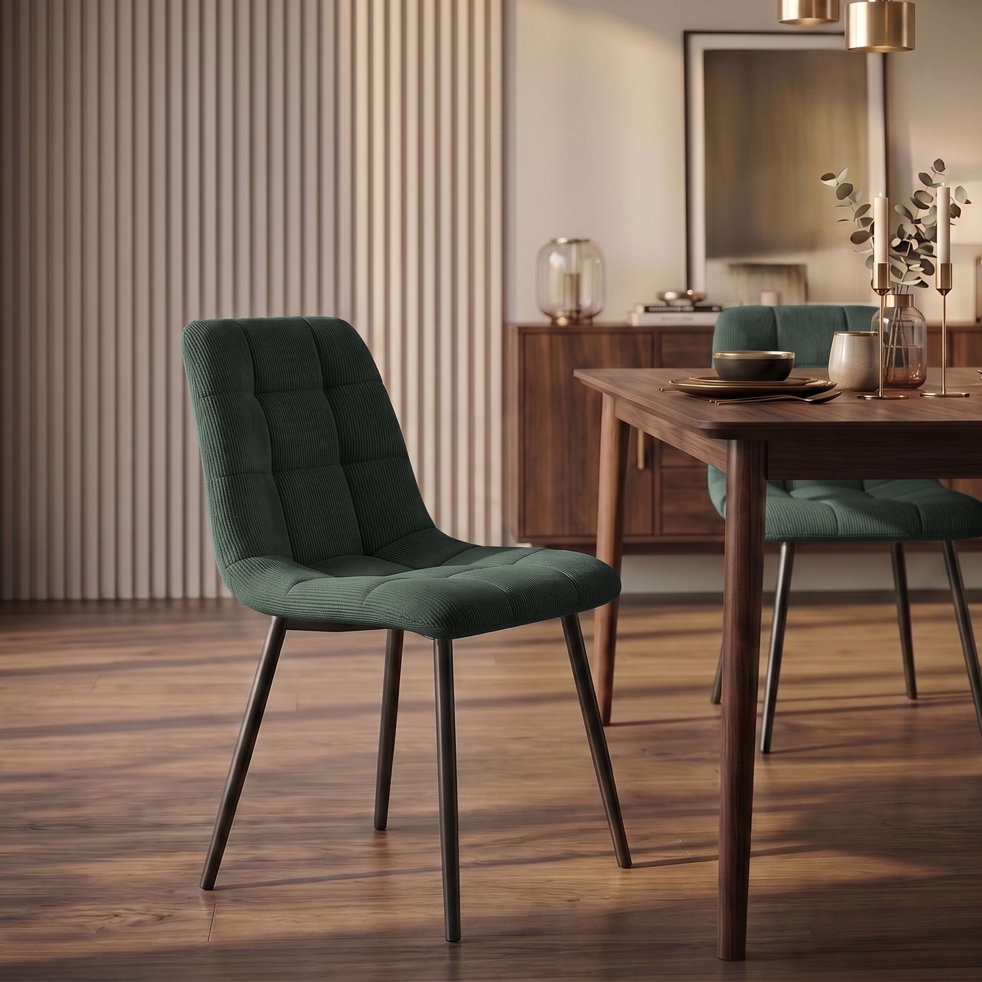 Lot de 4 chaises de salle à manger Tilde