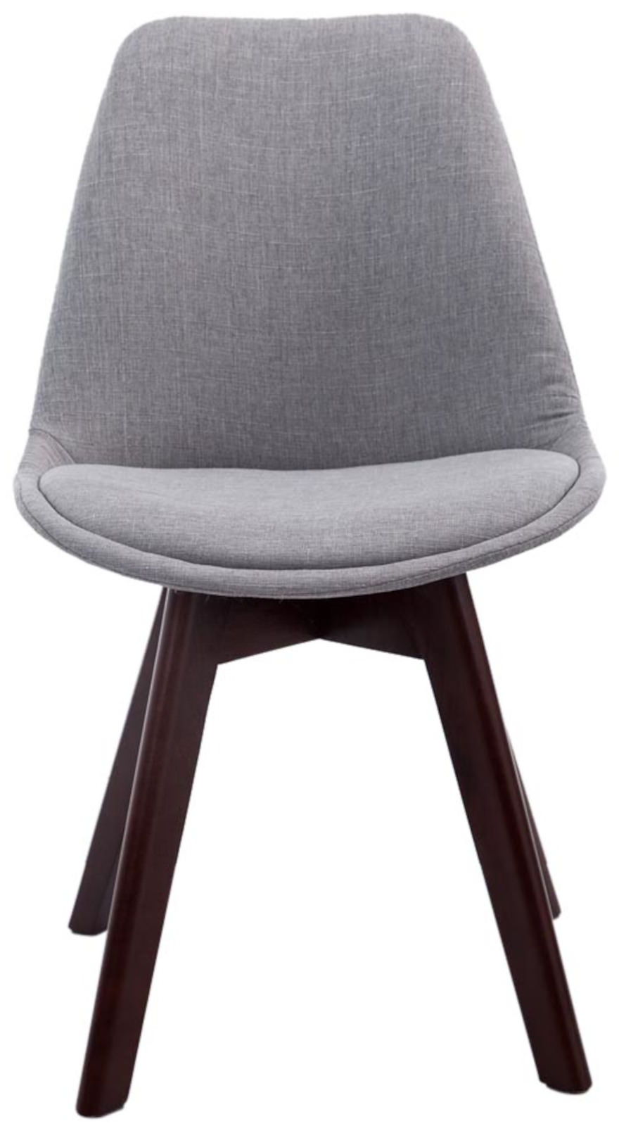 Lot de 4 chaises de salle à manger Borneo V2 en Tissu