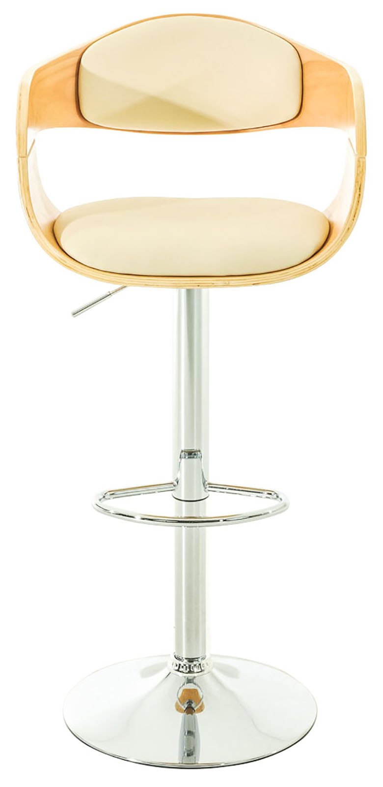Lot de 2 tabourets de bar Kingstone similicuir