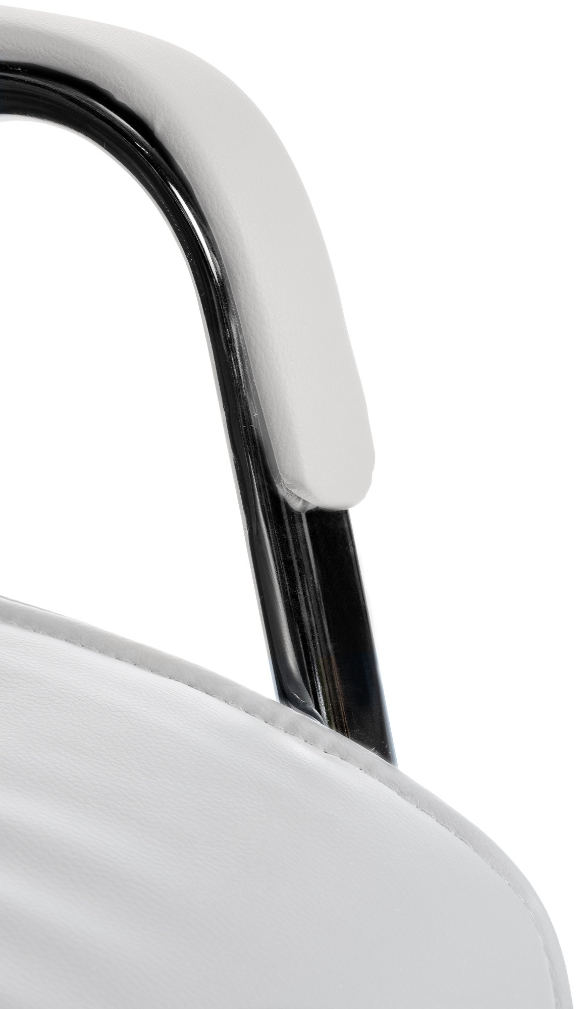 Chaise oscillante Sievert en similicuir