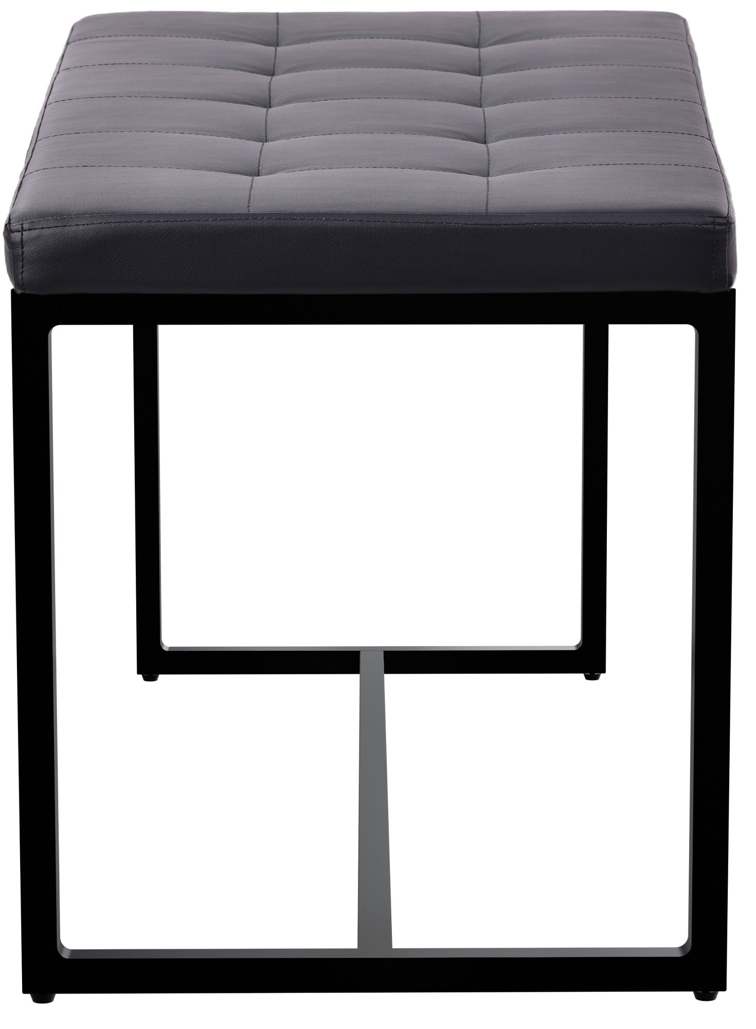 Banc Barci avec structure noire