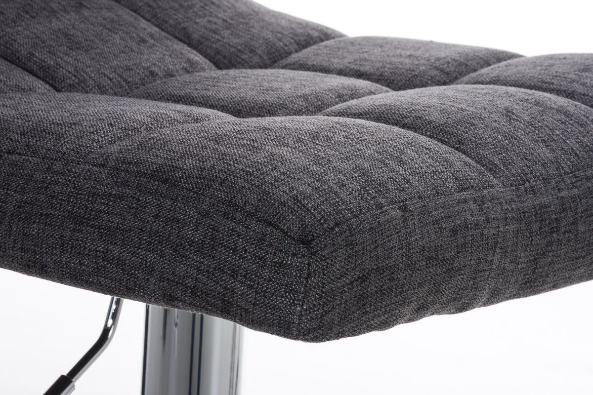 Tabouret de bar Peru revêtement tissu