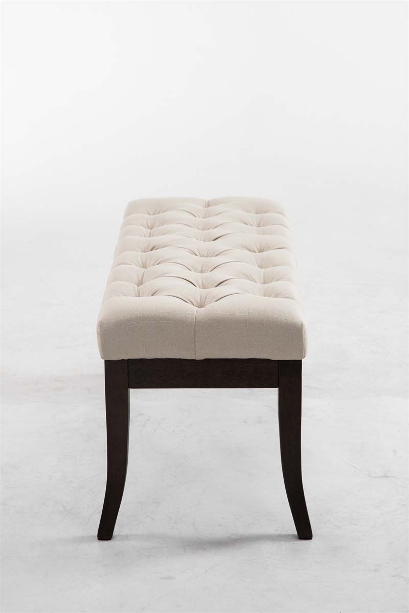 Banc Ramses tissu antique sombre
