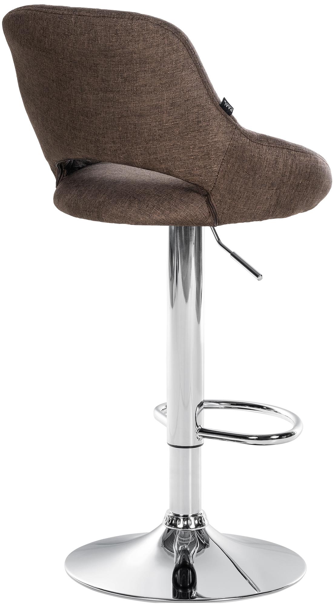Lot de 2 tabourets de bar Milet en tissu