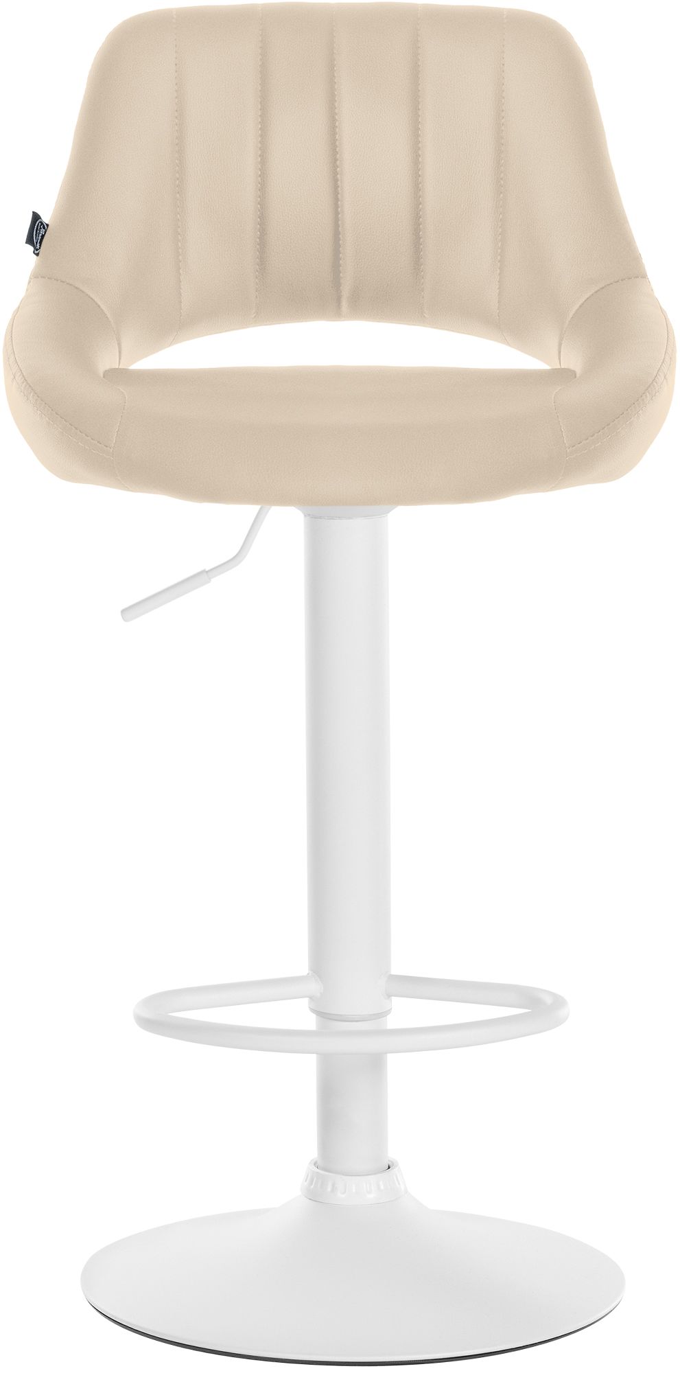 Lot de 2 tabourets de bar Milet en similicuir