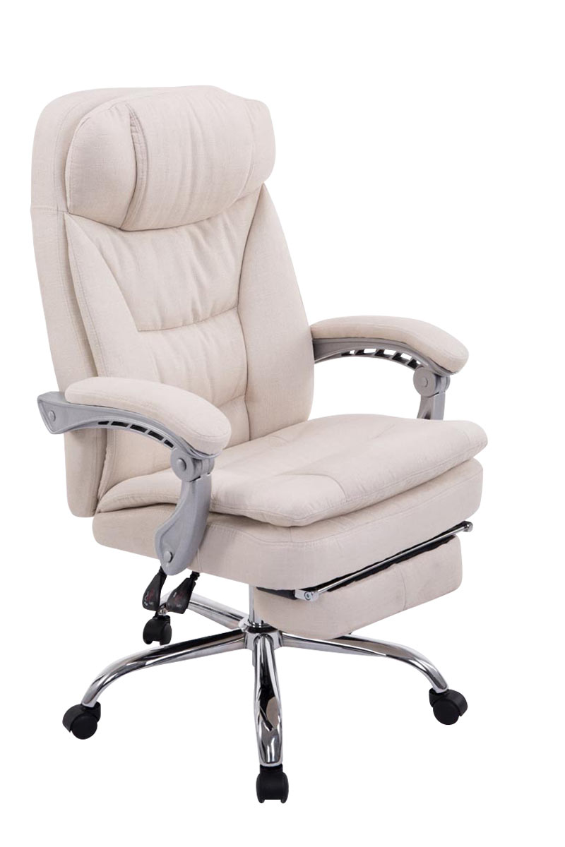Chaise de bureau XL Troy Tissu