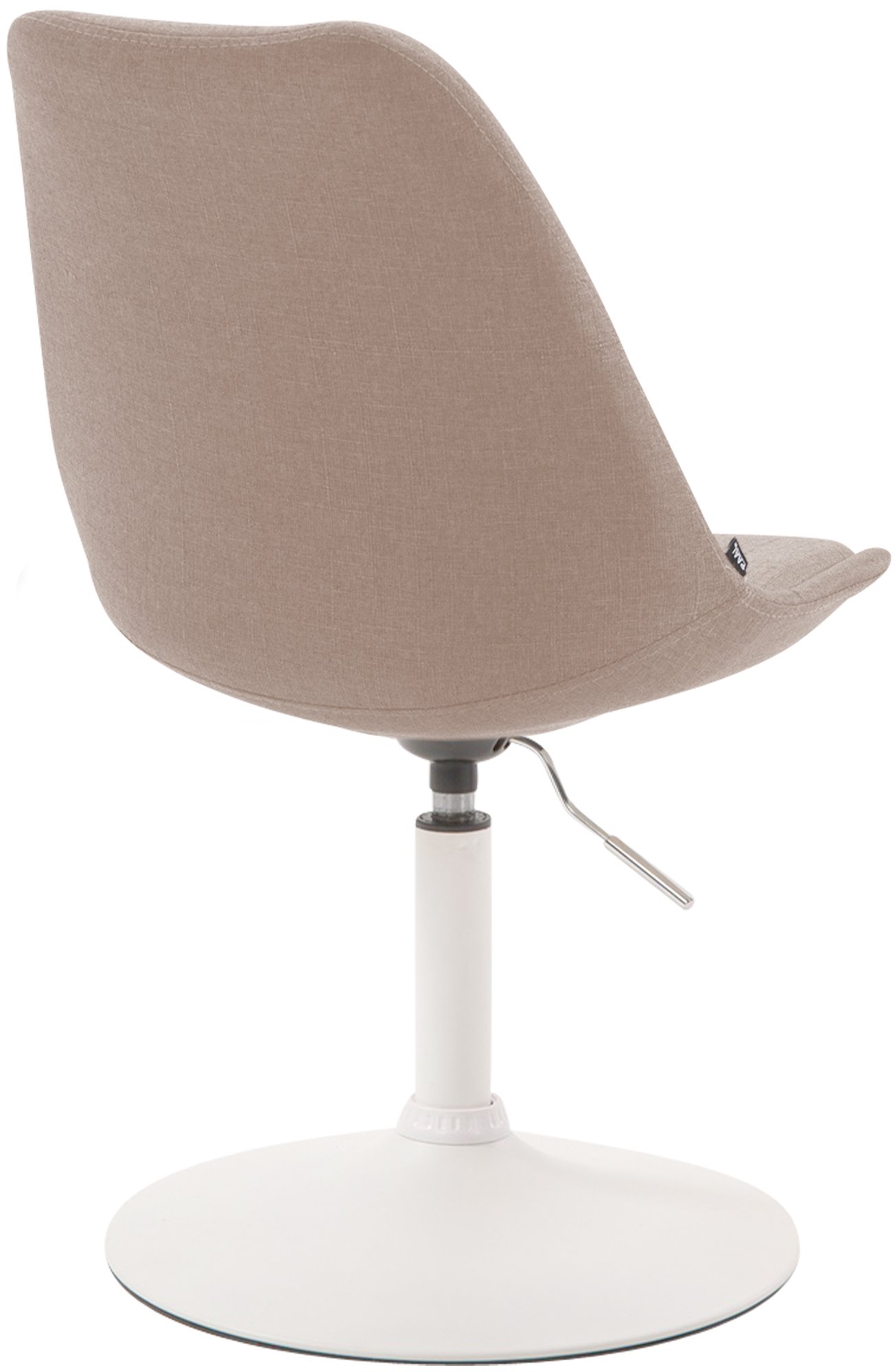 Chaise de salle à manger Maverick tissu avec pied trompette