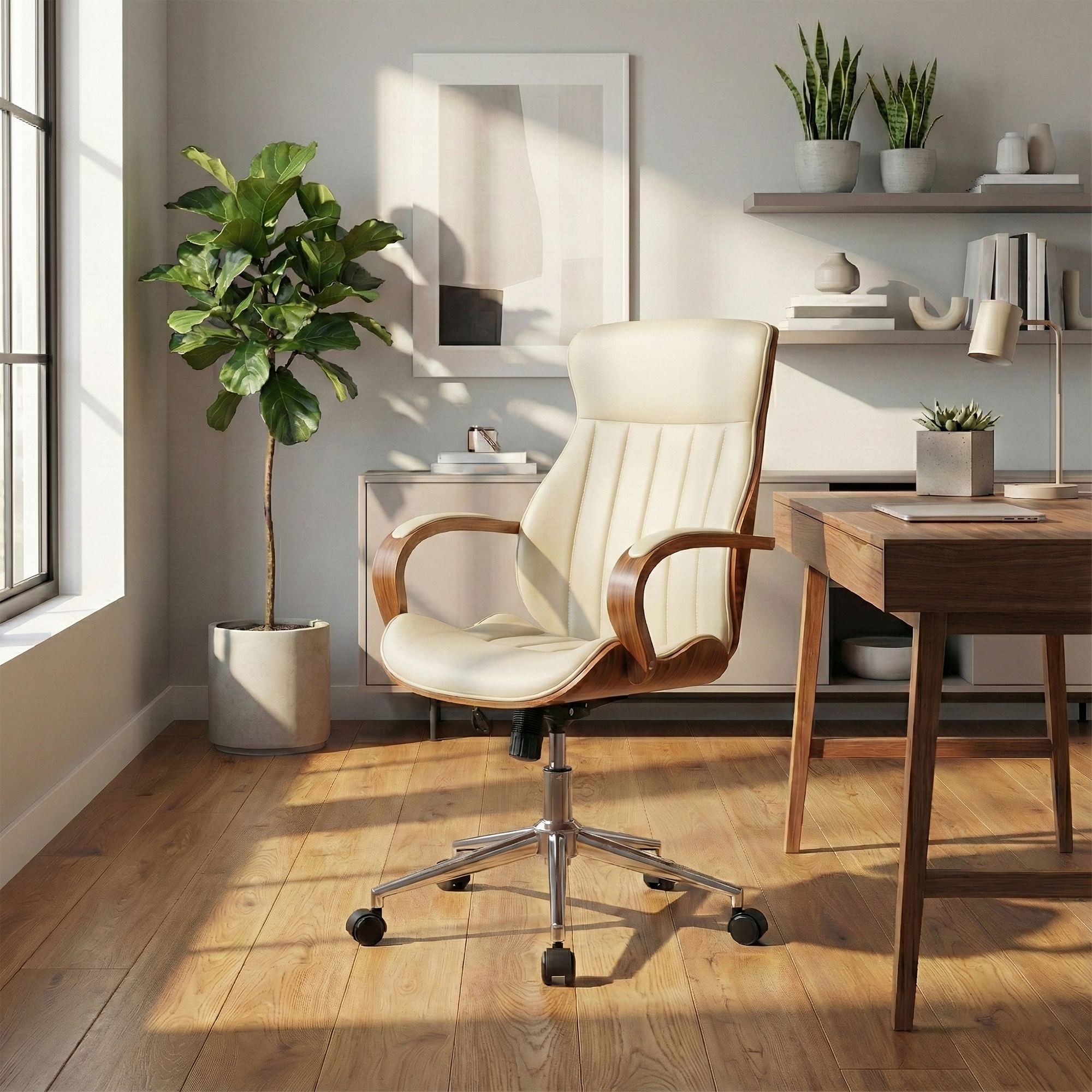 Fauteuil de bureau Melilla en similicuir