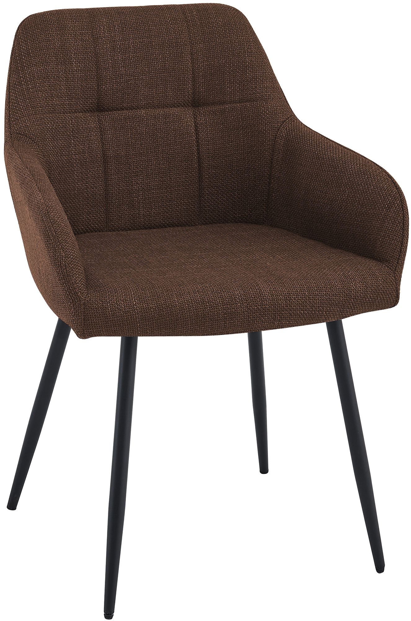 Chaise de salle à manger Fergus en tissu