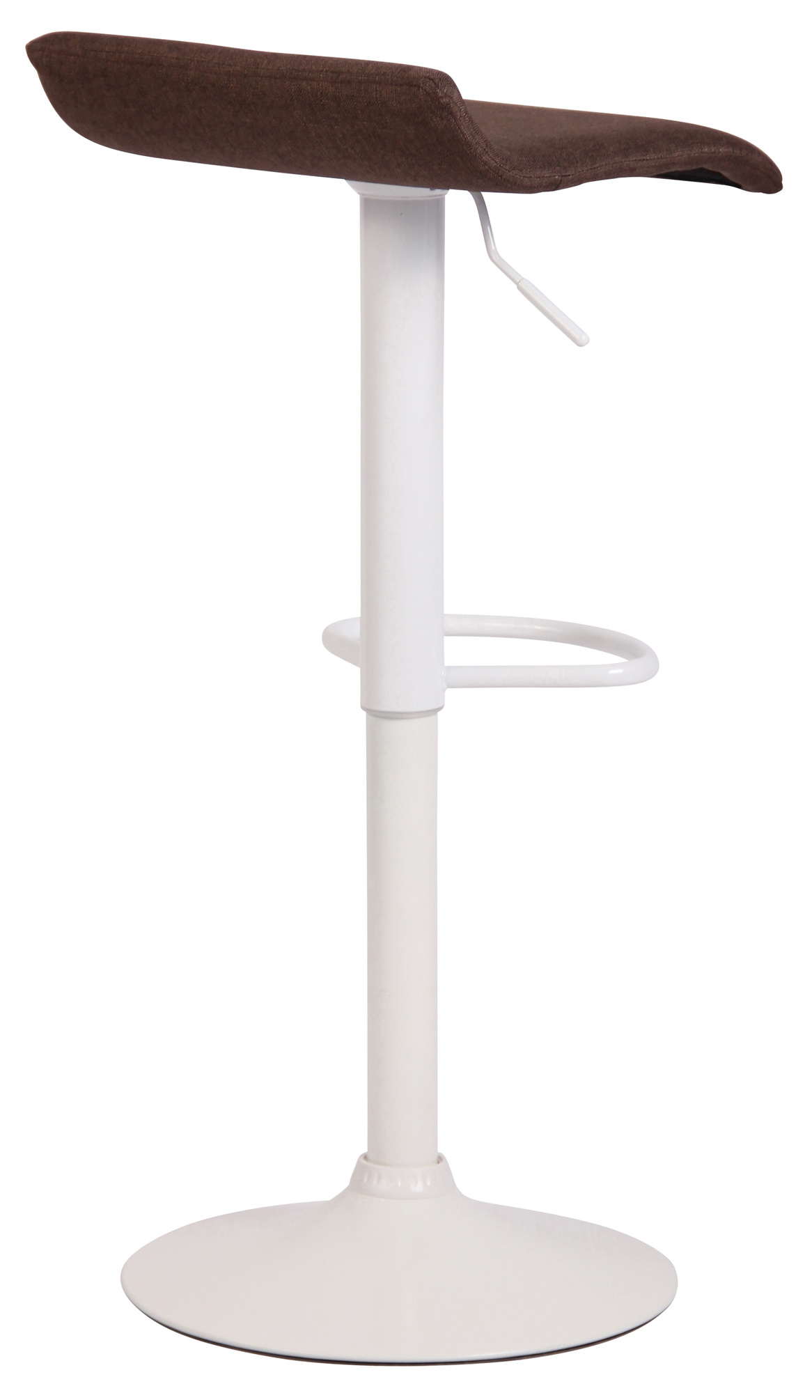 Tabouret de bar Dyn V2 tissu avec pied en métal