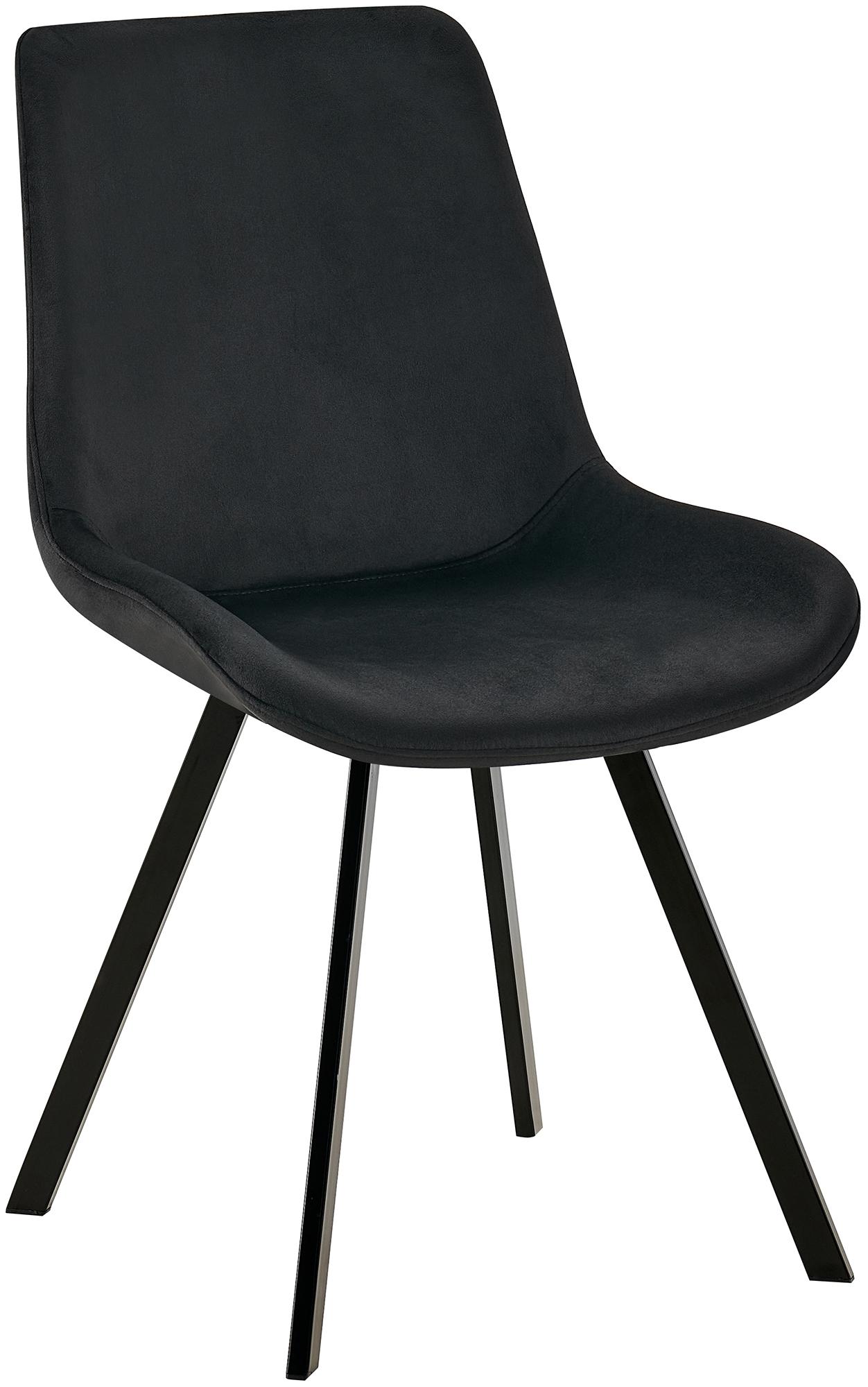 Chaise de salle à manger Lewes velours