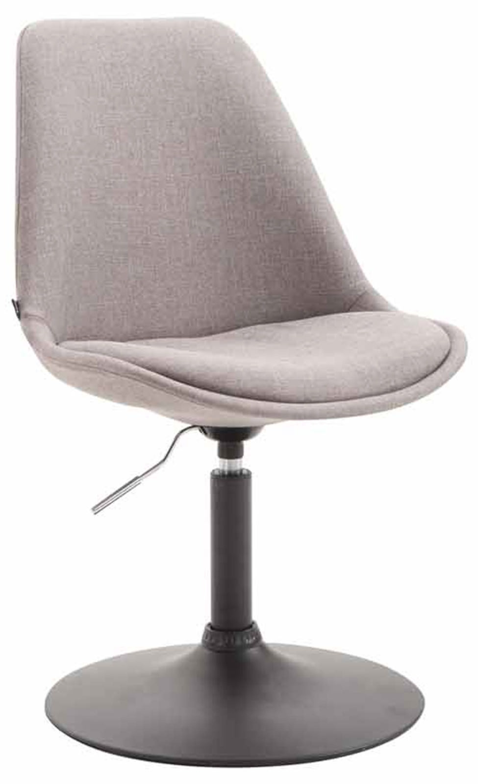 Lot de 4 Chaises de salle à manger Maverick tissu avec pied trompette
