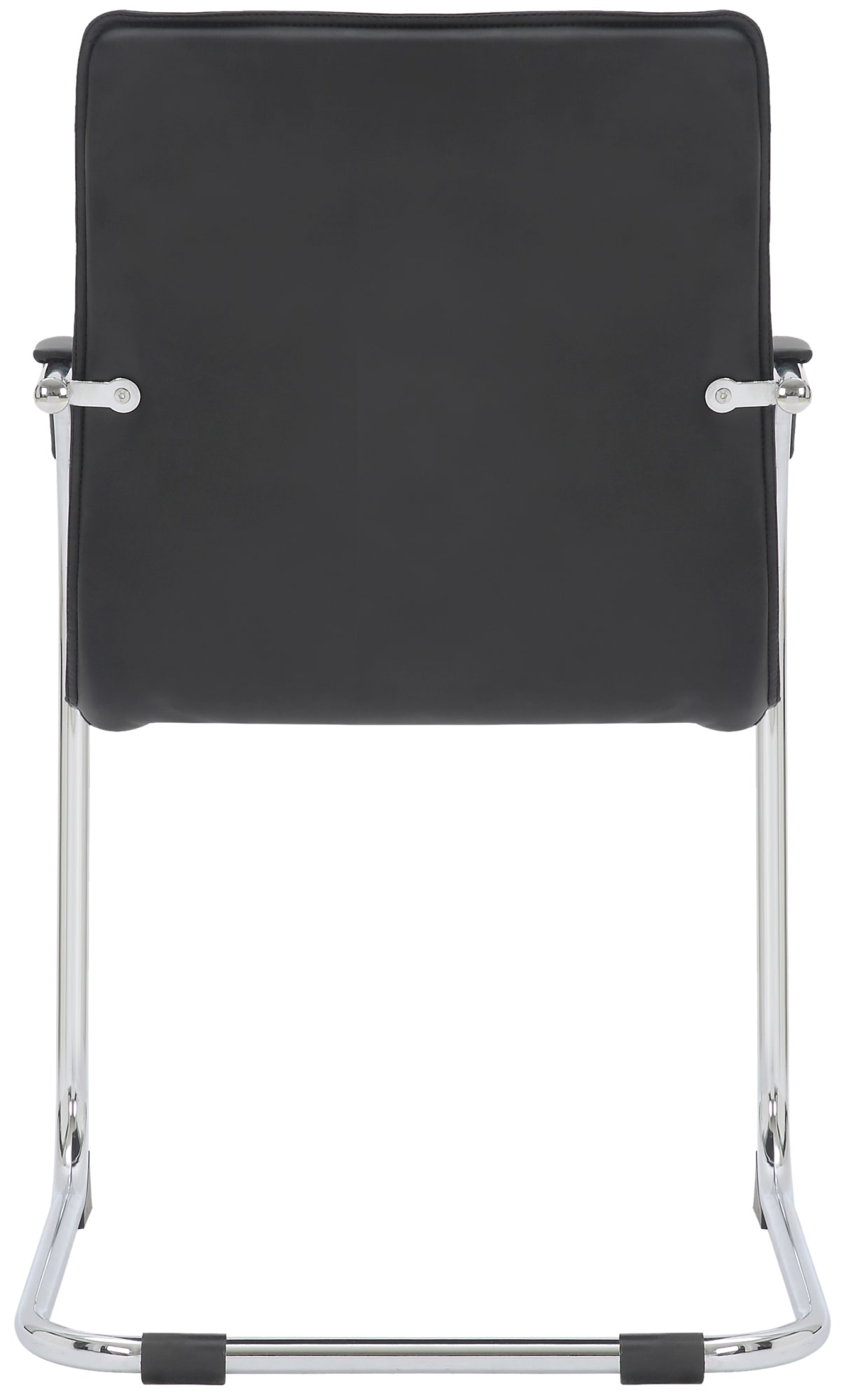 Lot de 2 chaises visiteurs Tira similicuir