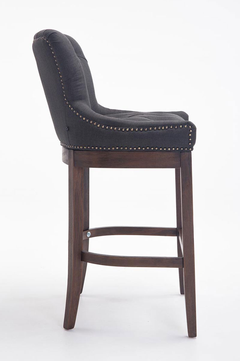 Lot de 2 Tabourets de Bar Lakewood en Tissu