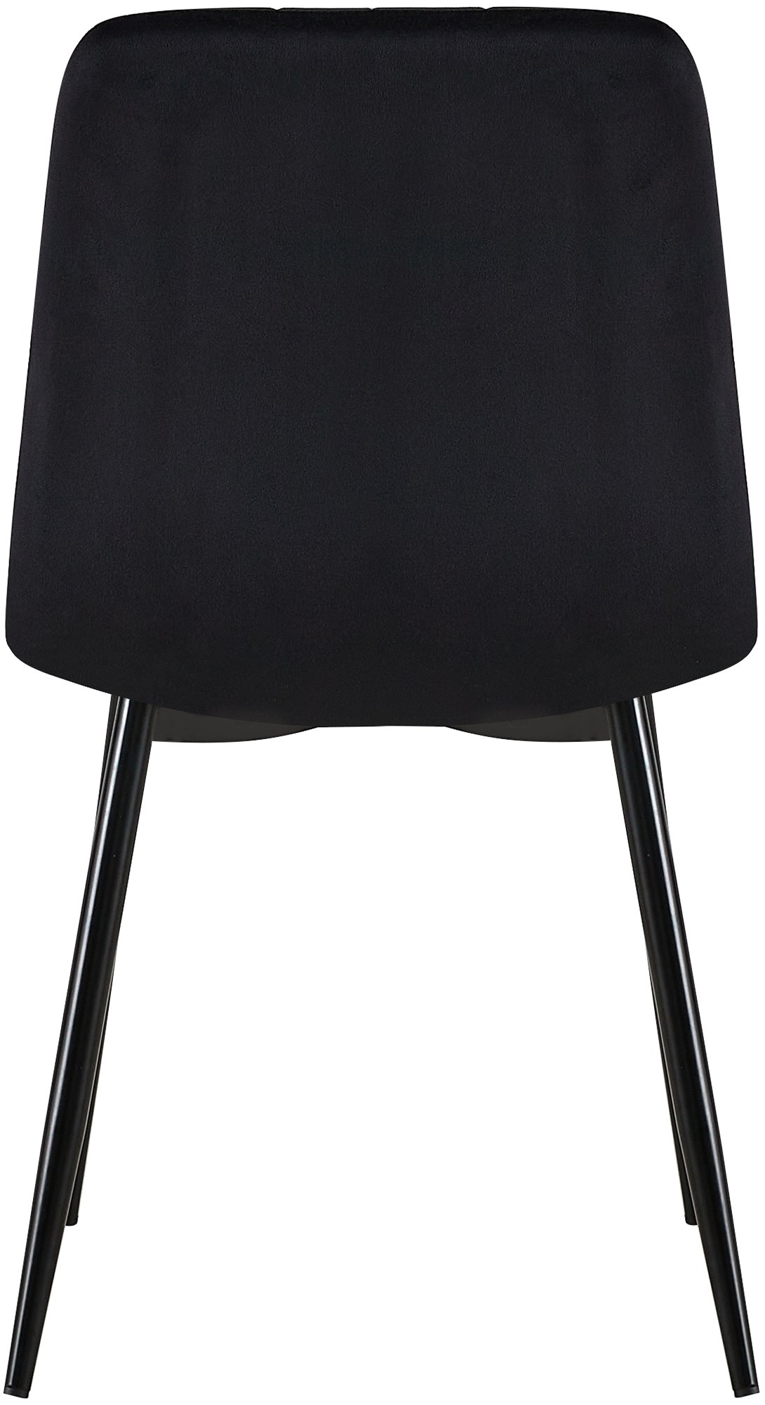 Chaise de salle à manger Dijon avec Piètement en métal noir