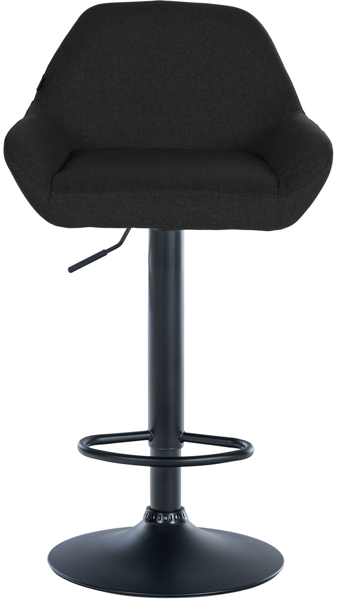 Lot de 2 tabourets de bar Braga en tissu