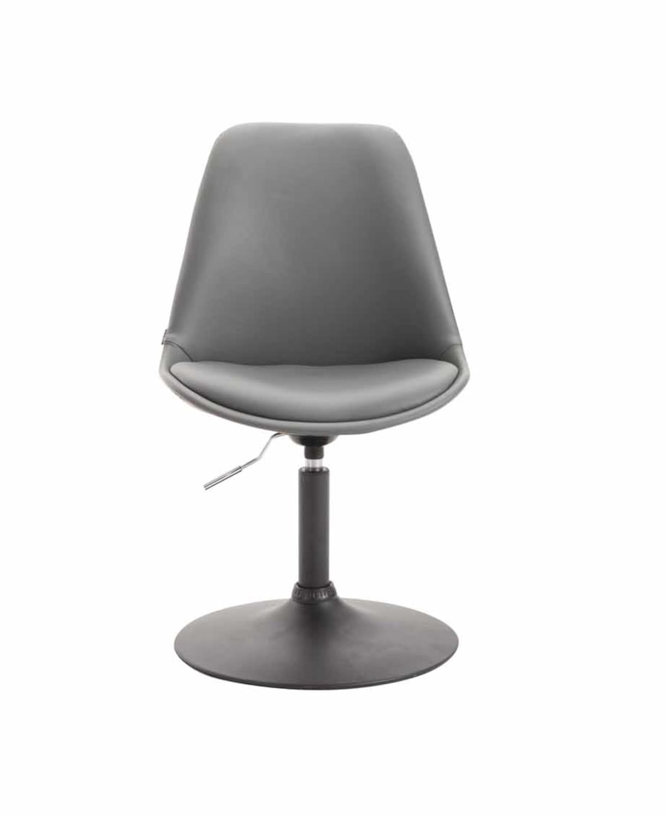 Lot de 4 Chaises de salle à manger Maverick similicuir avec pied trompette