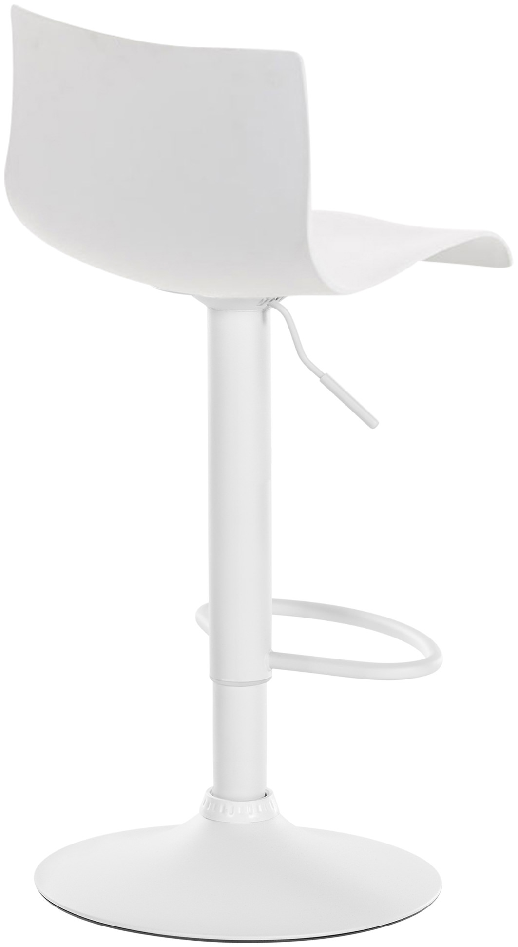 Tabouret de bar Hover Réglable en Hauteur Assise Plastique