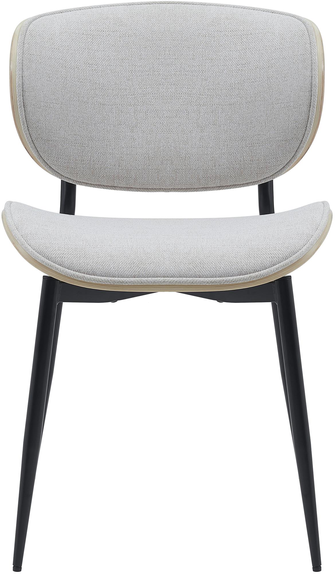 Chaise Enid habillée de similicuir ou de tissu