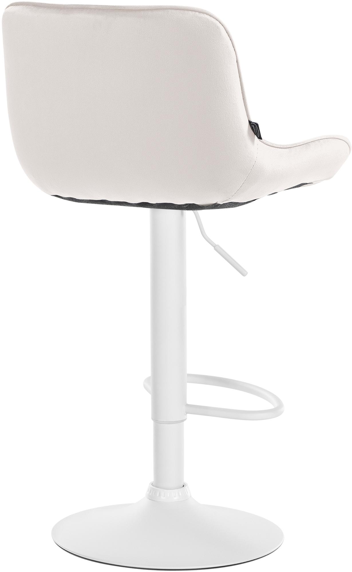 Lot de 2 tabourets de bar Vonore velours