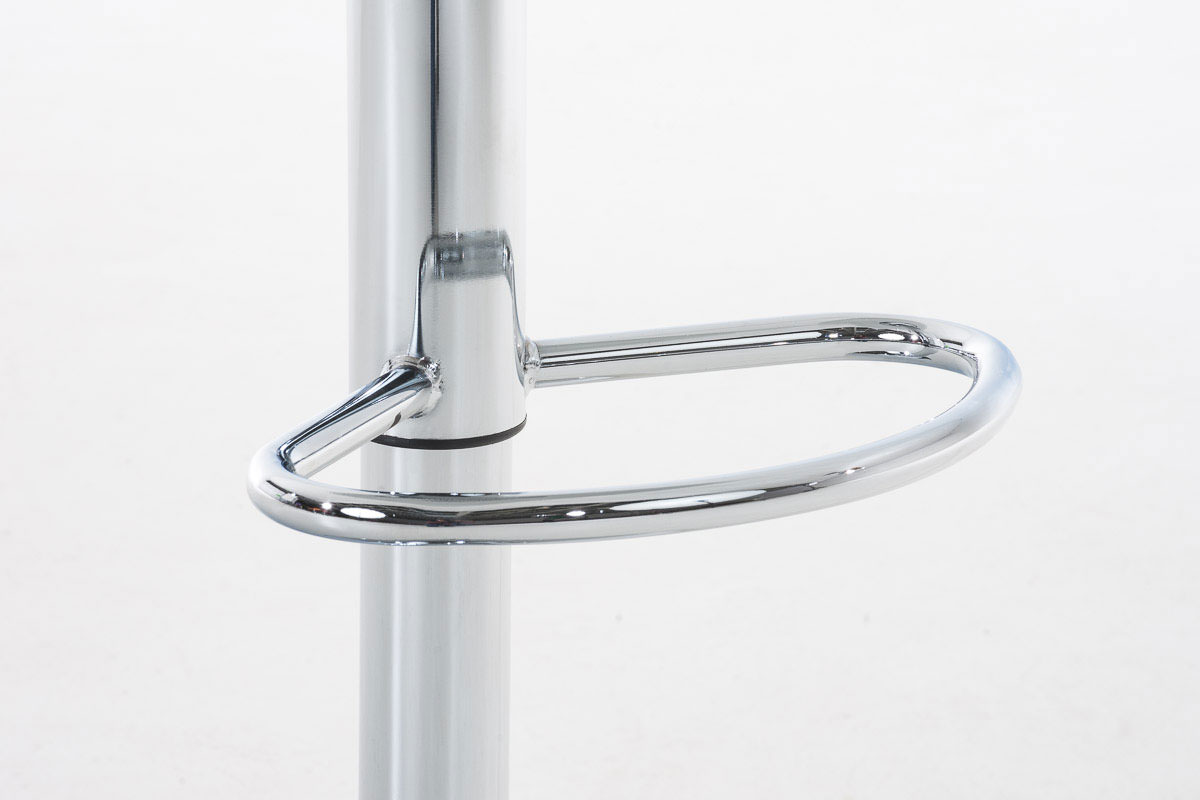 Lot de 2 tabouret de bar Hover Assise Plastique et Piètement Métal chromé