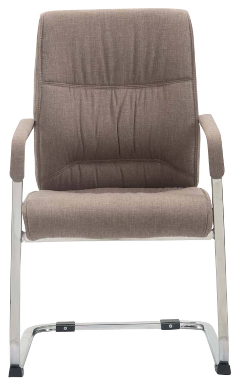 CLP Lot de 2 Chaises Cantilever XXL Anubis en Tissu avec accoudoirs