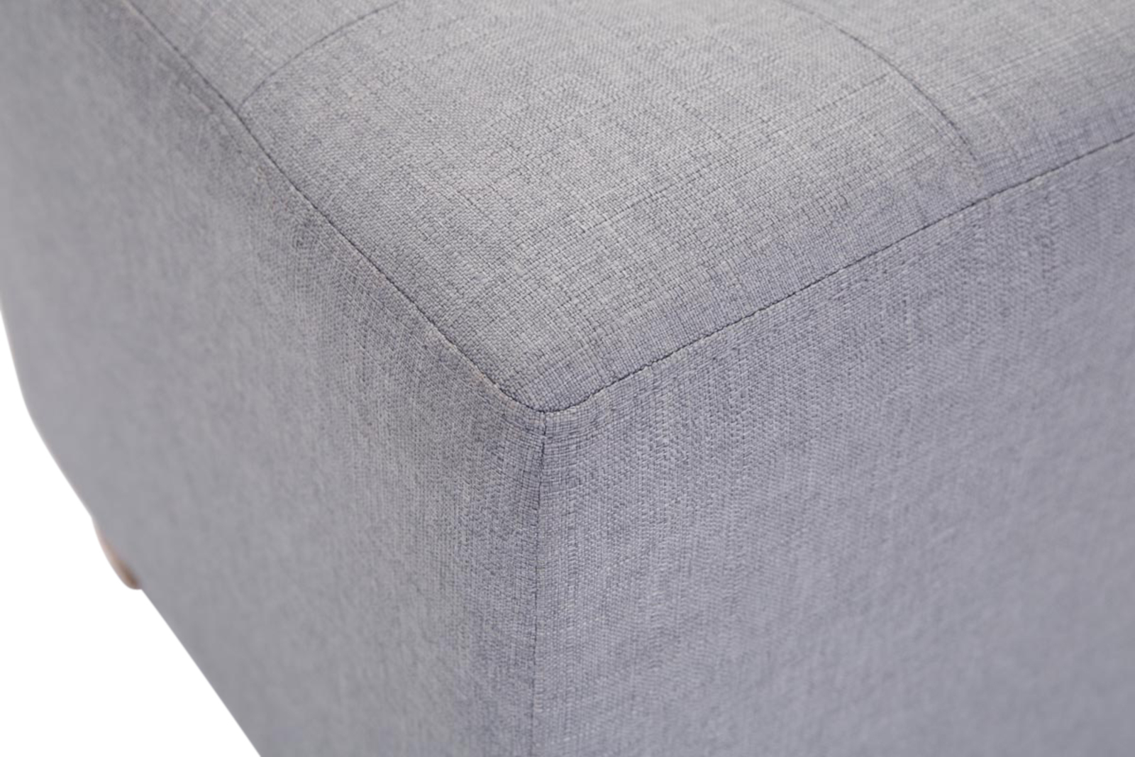 Lot de 2 tabourets bas Pharao en tissu