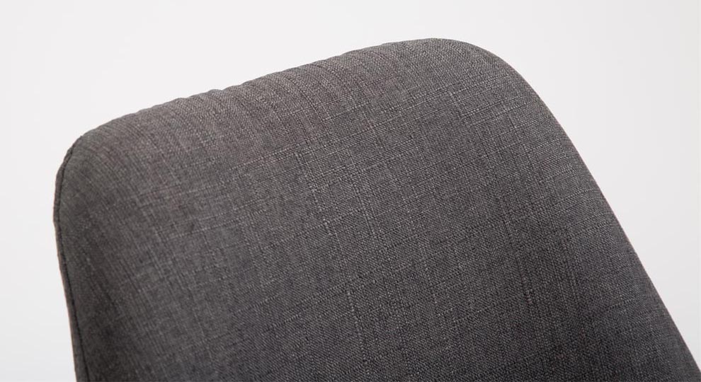 Lot de 2 tabourets de bar Metz en tissu