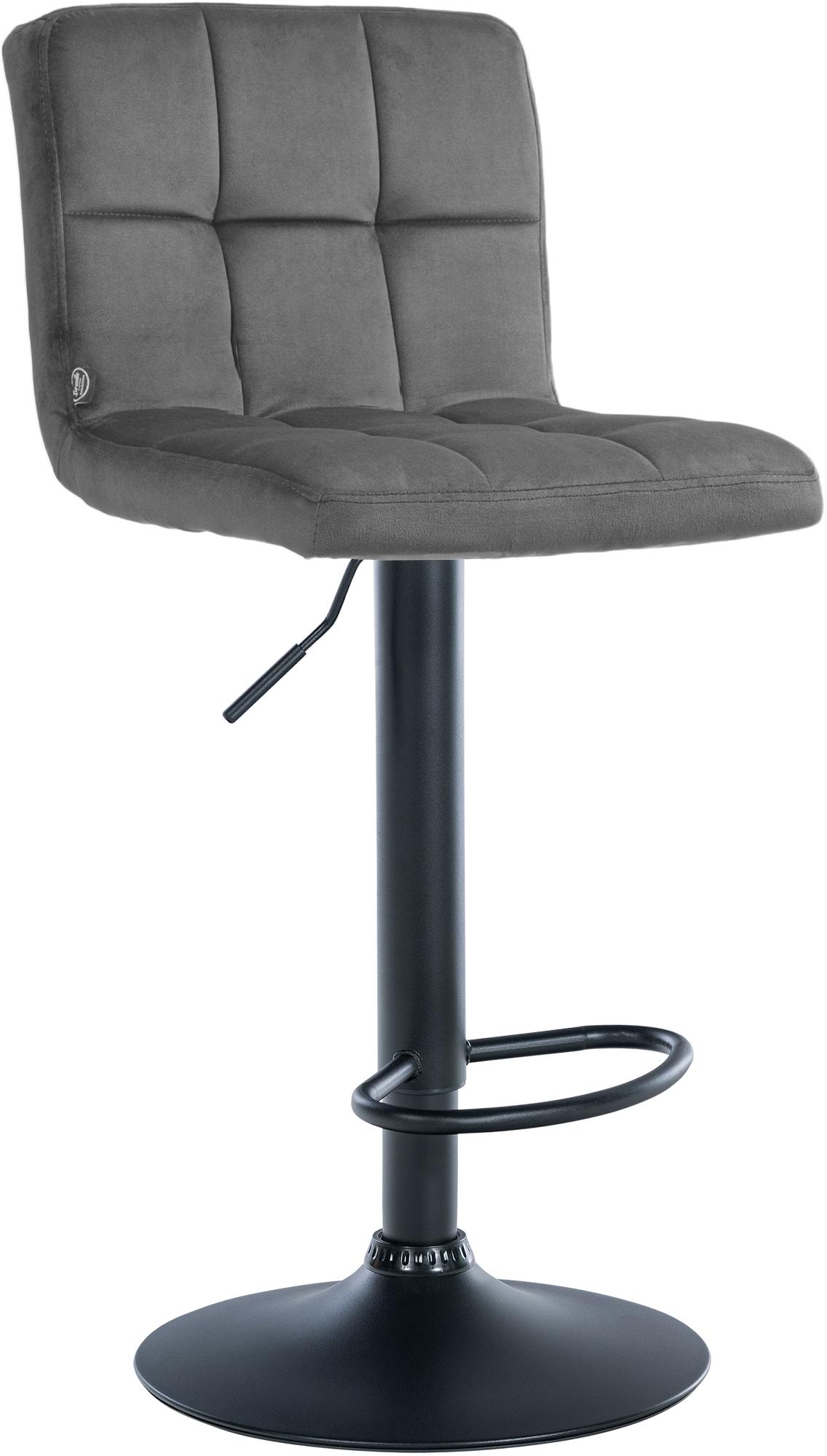 Tabouret de Bar Peru Velours