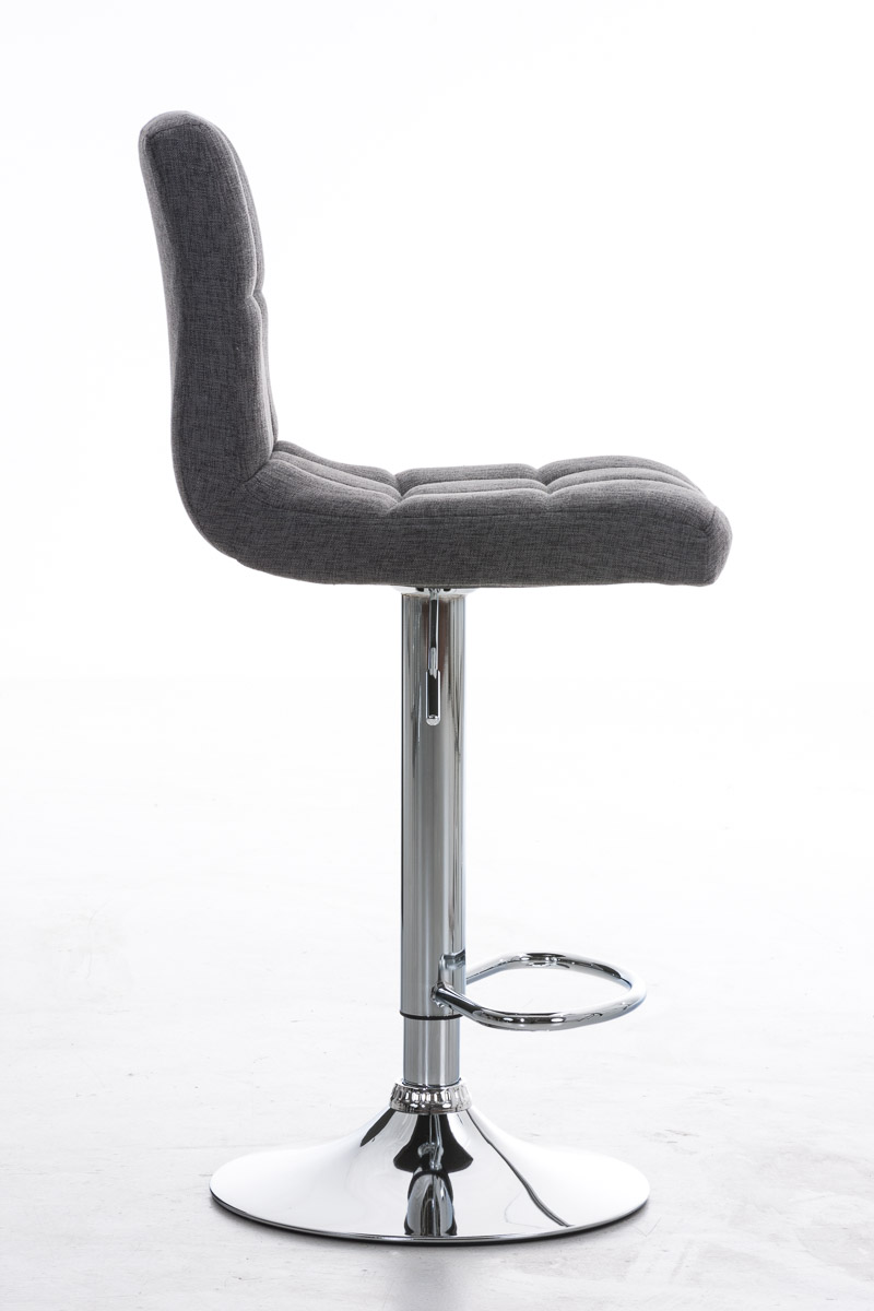 Tabouret de bar Peru revêtement tissu